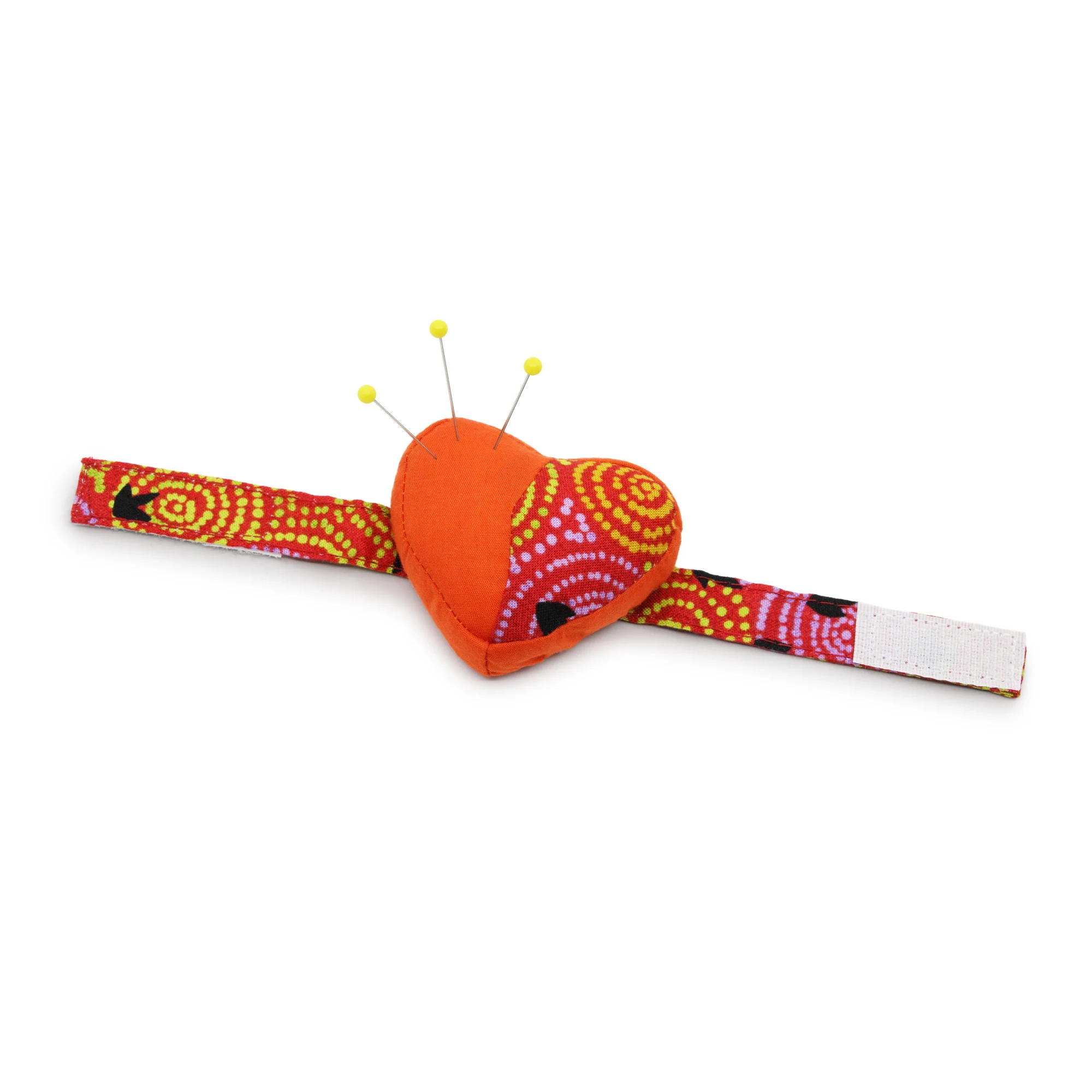 Heart Wrist Pin Cushion with Adjustable Strap, Assorted Colors - Image 6