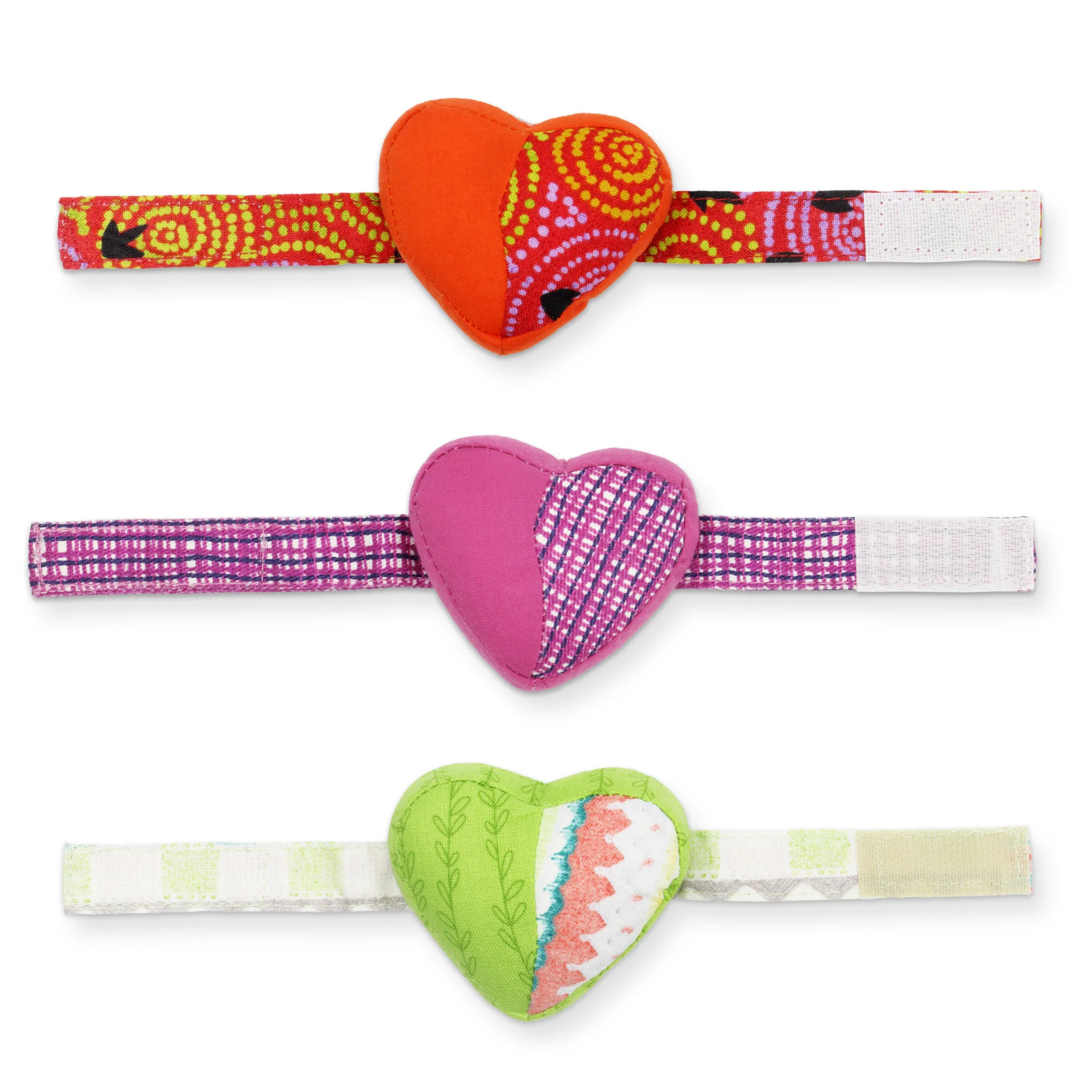 Heart Wrist Pin Cushion with Adjustable Strap, Assorted Colors - Image 7