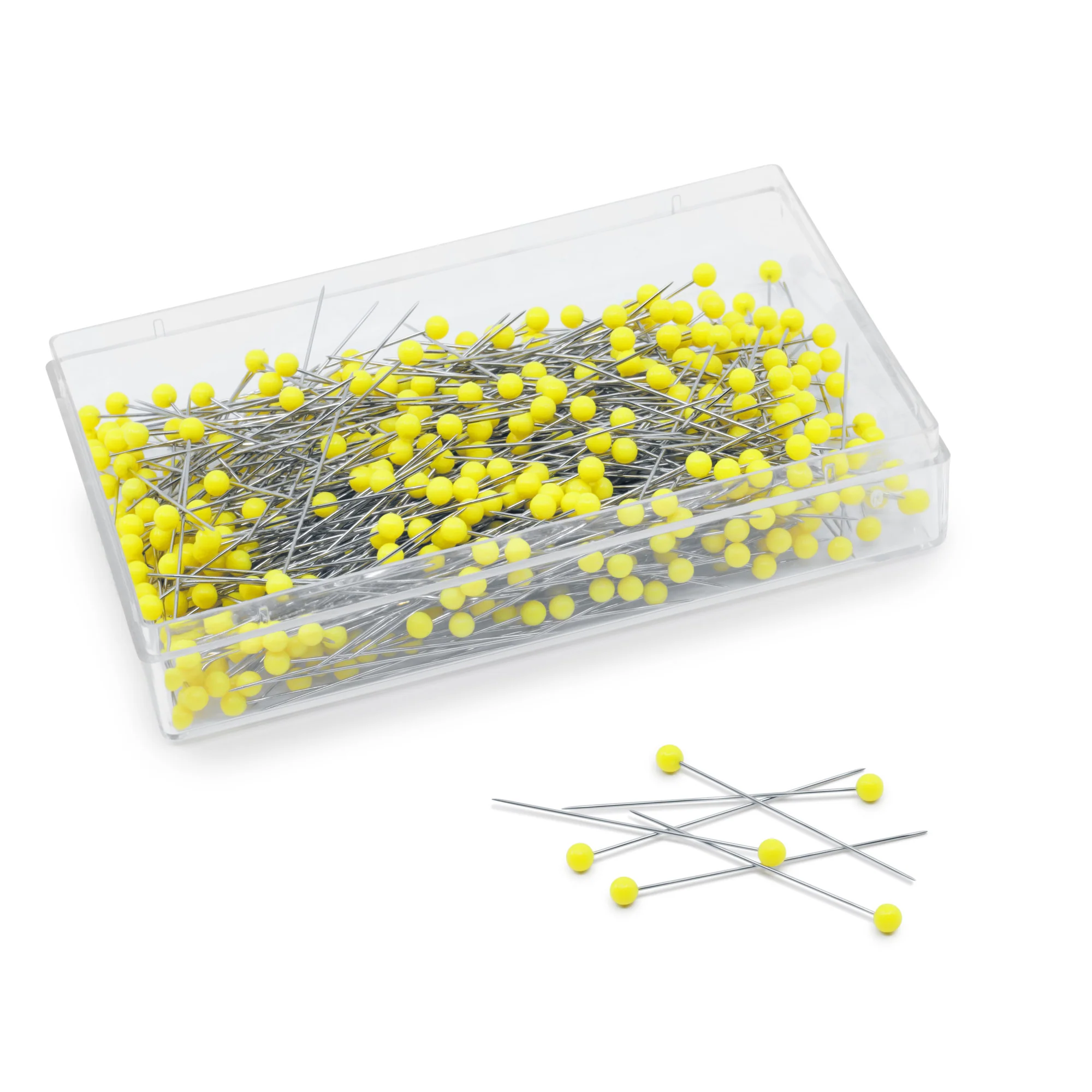 1-3/4" Quilting Pins, 500 Count, Yellow - Image 3