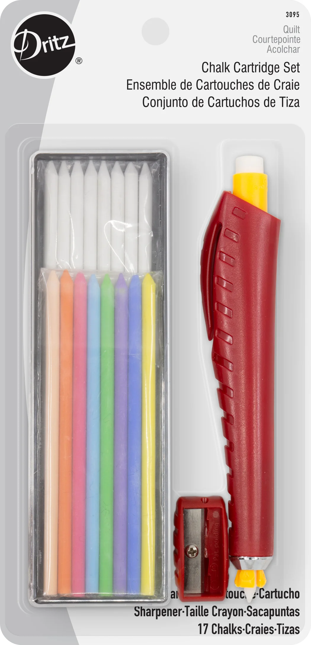 Chalk Cartridge Set, Assorted Chalk