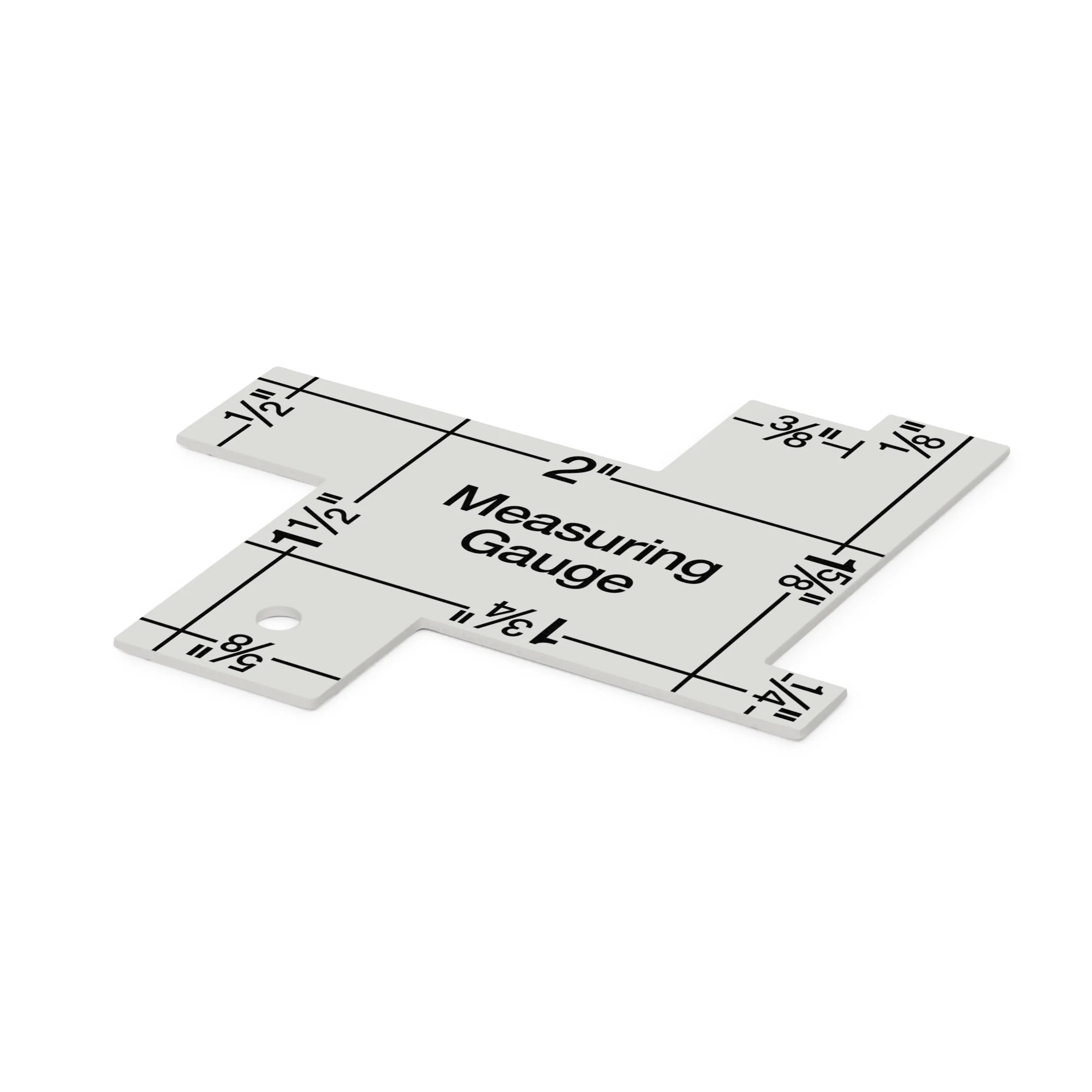 Measuring Gauge, 1/8"-2" Markings - Image 2