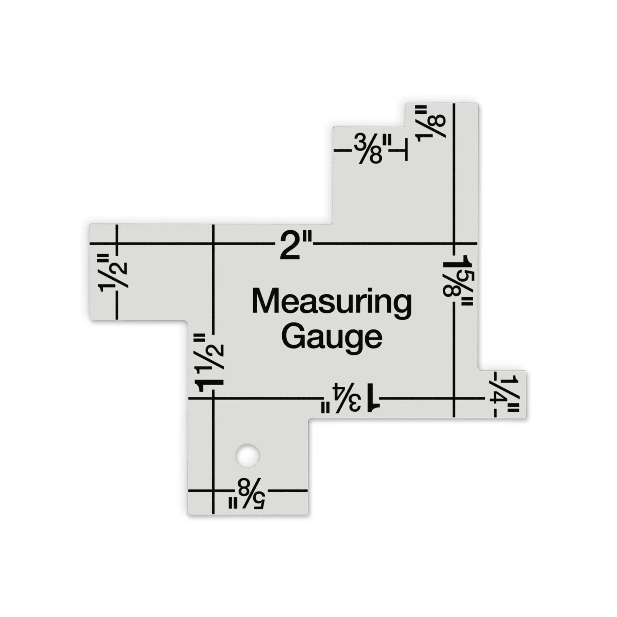 Measuring Gauge, 1/8"-2" Markings - Image 3