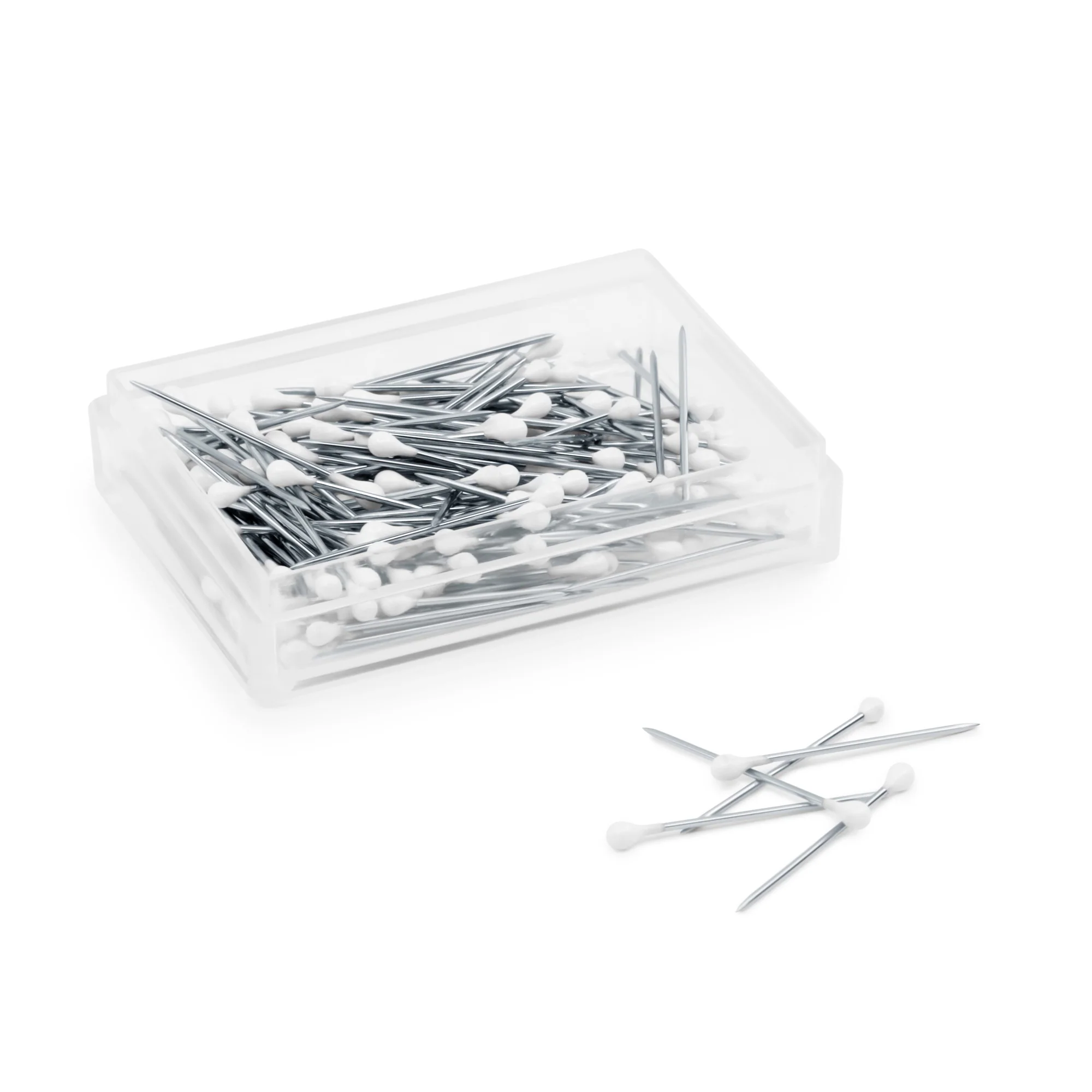 3/4" Dipped Head Applique Pins, White, 150 pc - Image 3