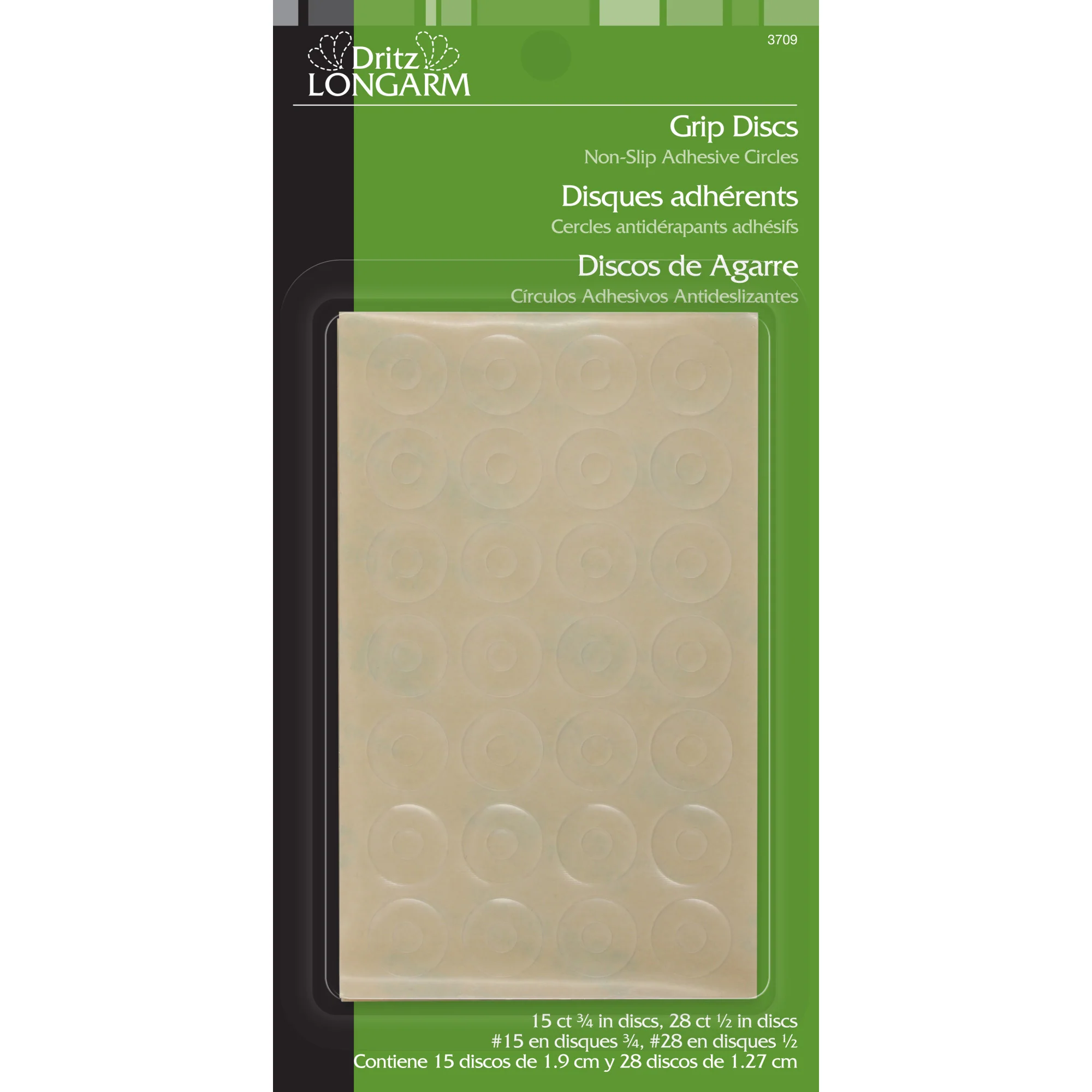Clear Grip Discs, 28 pc