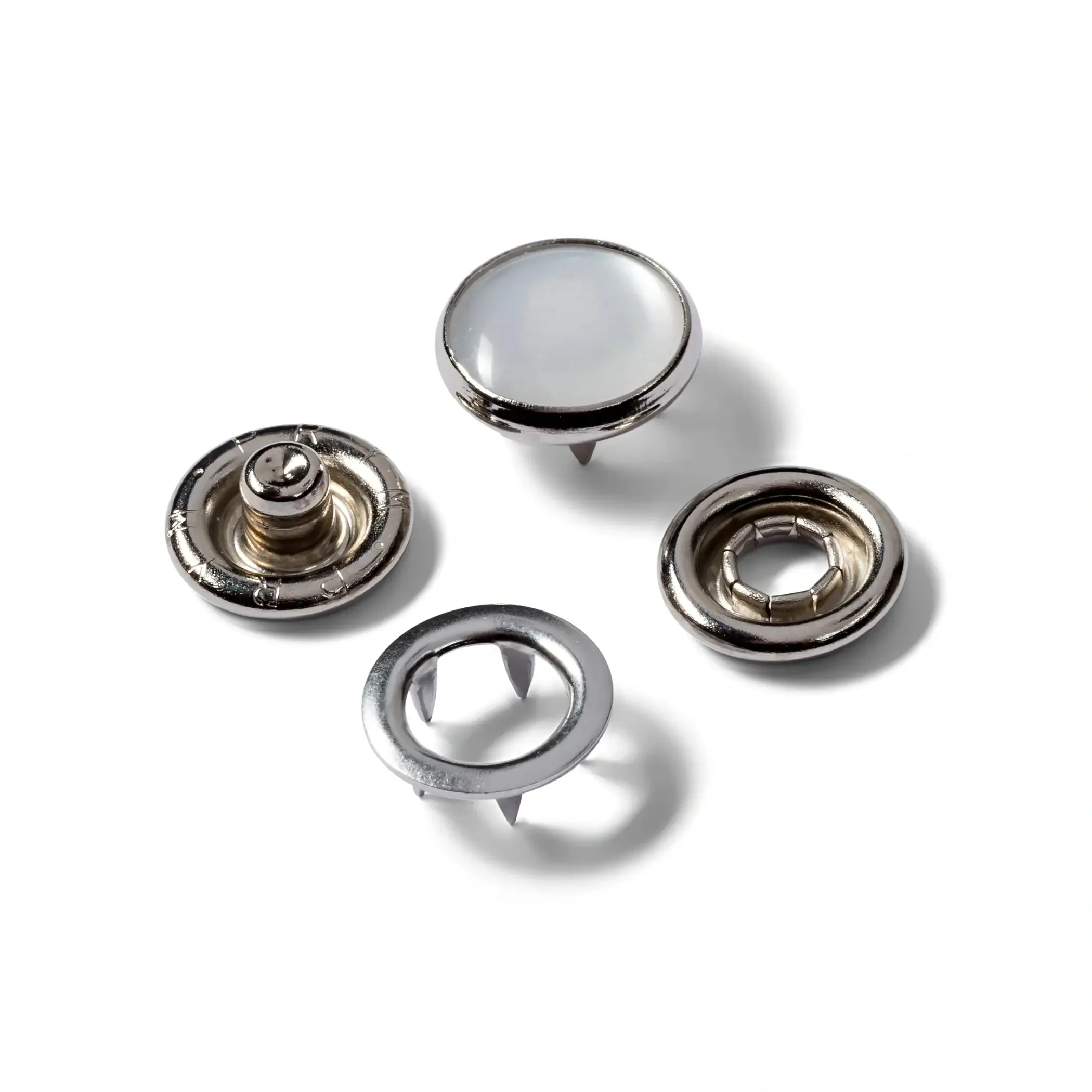 Non-sew refill for 390117 brass pearl 12 mm - Image 2