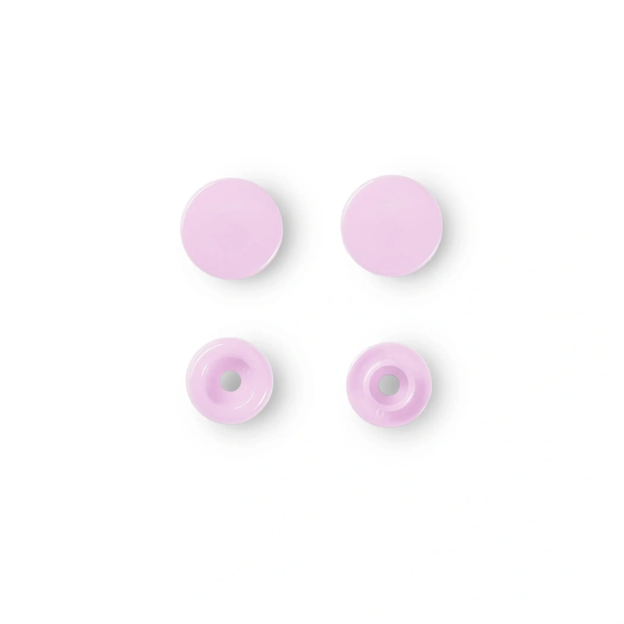 Color Snaps, round, 12.4 mm, 30 pcs, Rose - Image 2