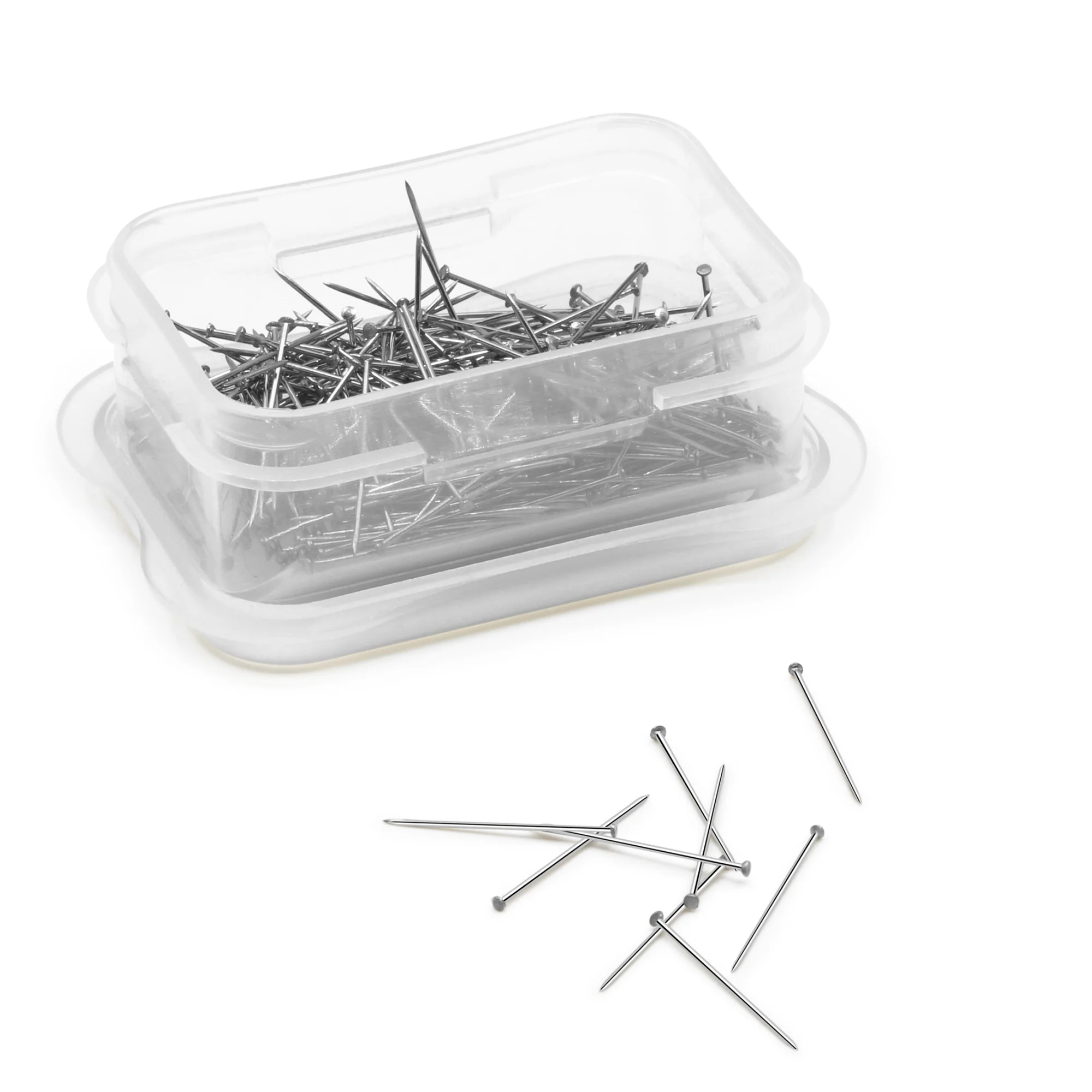 3/4" Applique Pins, Nickel, 350 pc - Image 3