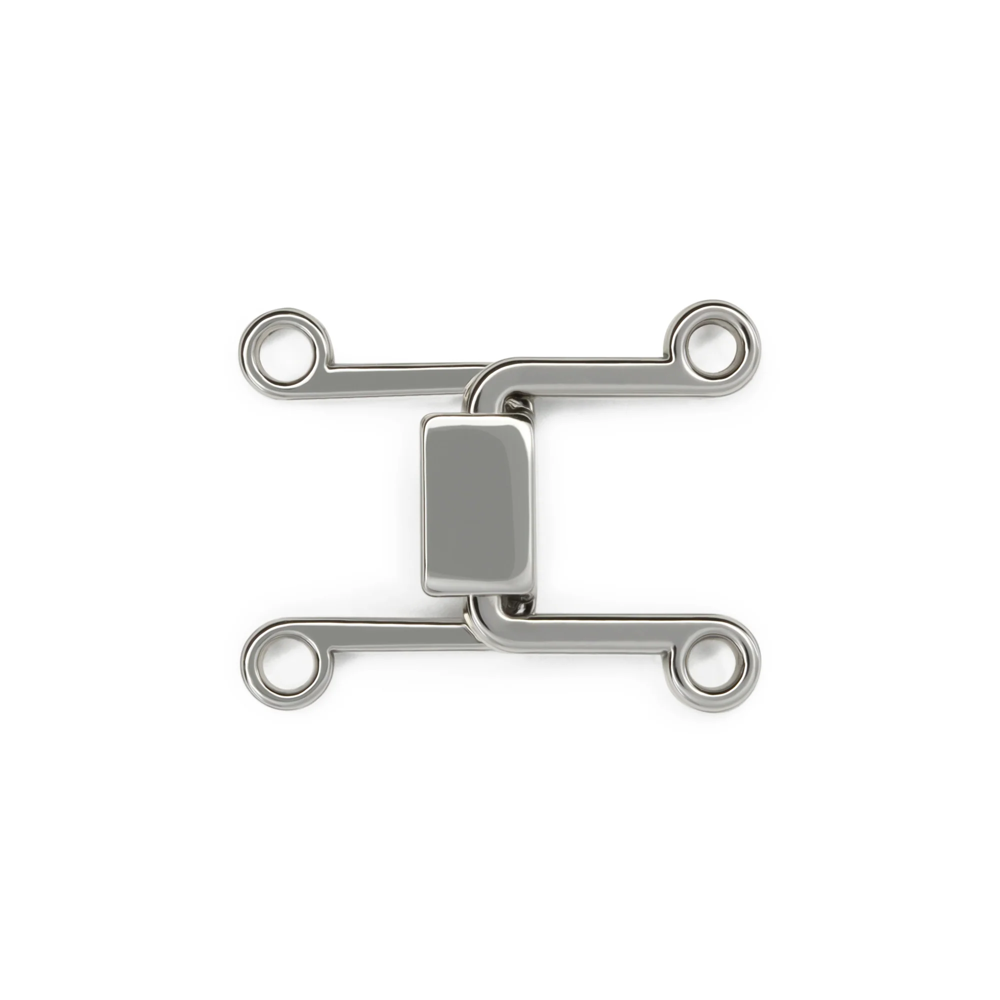 Hooks & Eyes, 2 Sets, Nickel - Image 4