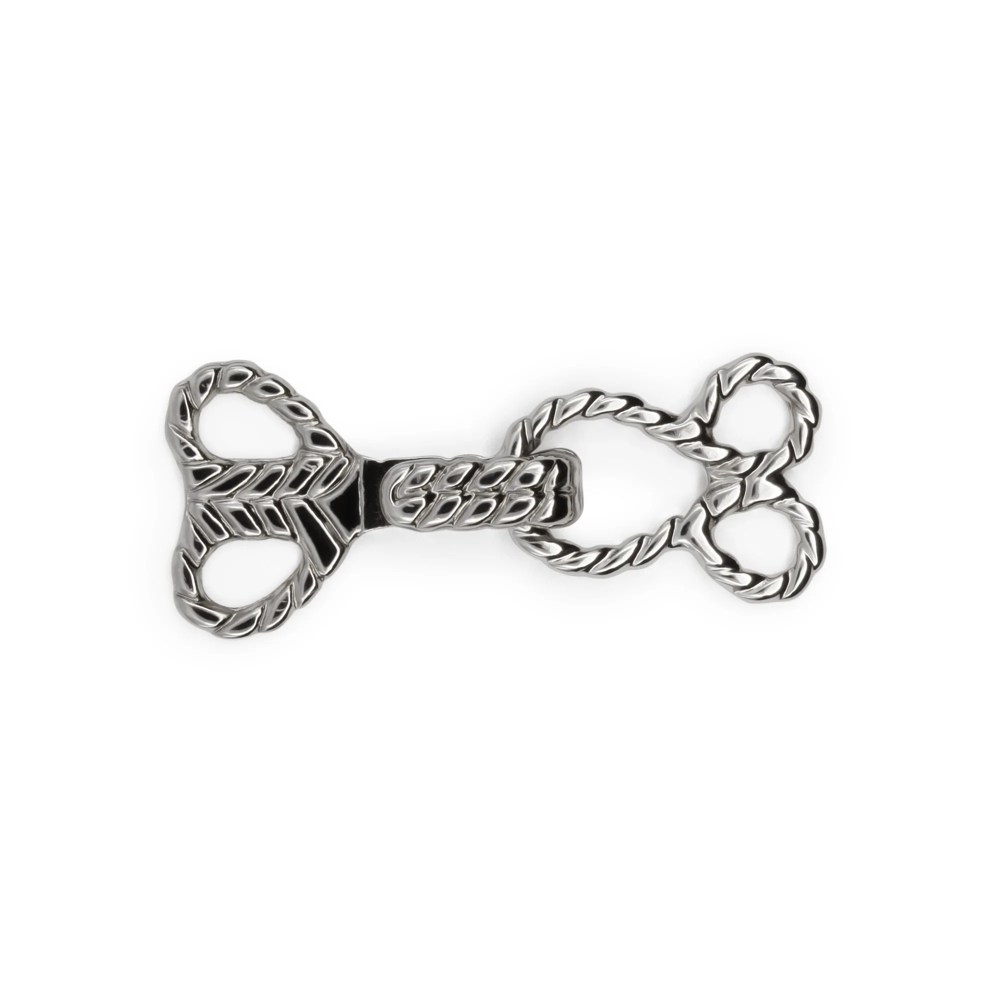 Decorative Hooks & Eyes, 2 Sets, Nickel - Image 4
