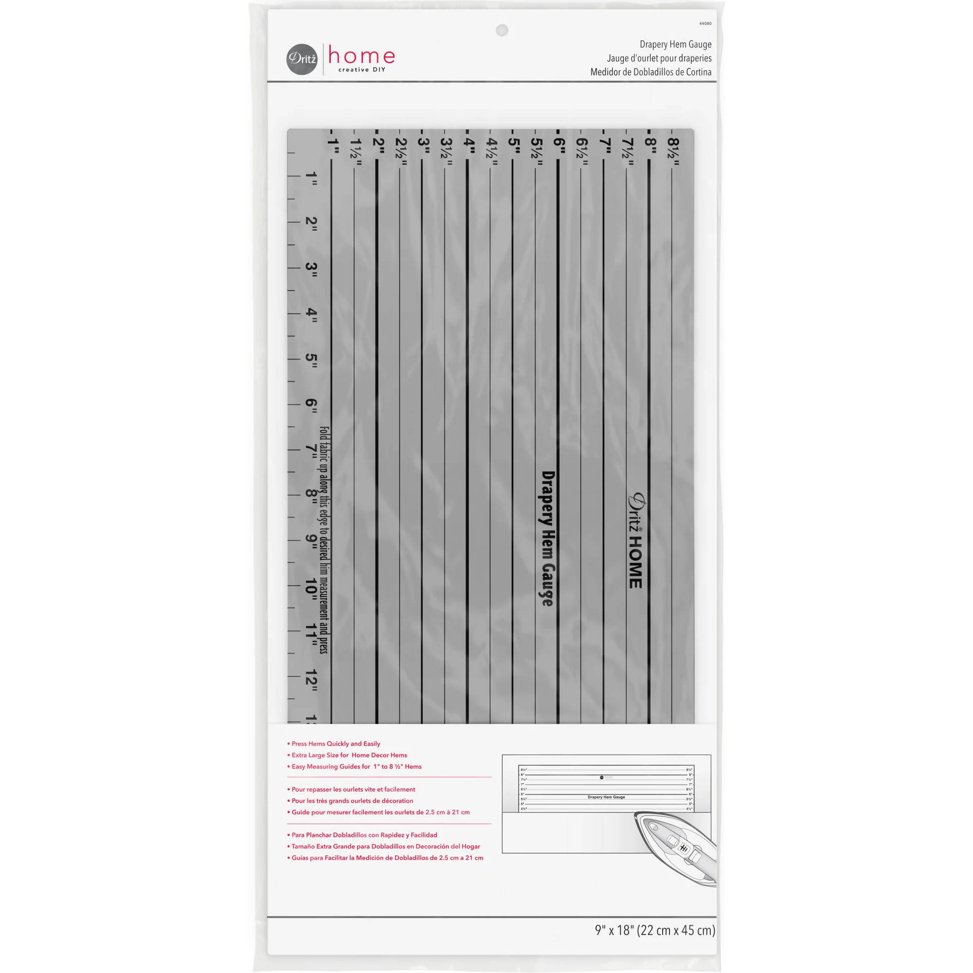 Drapery Hem Gauge