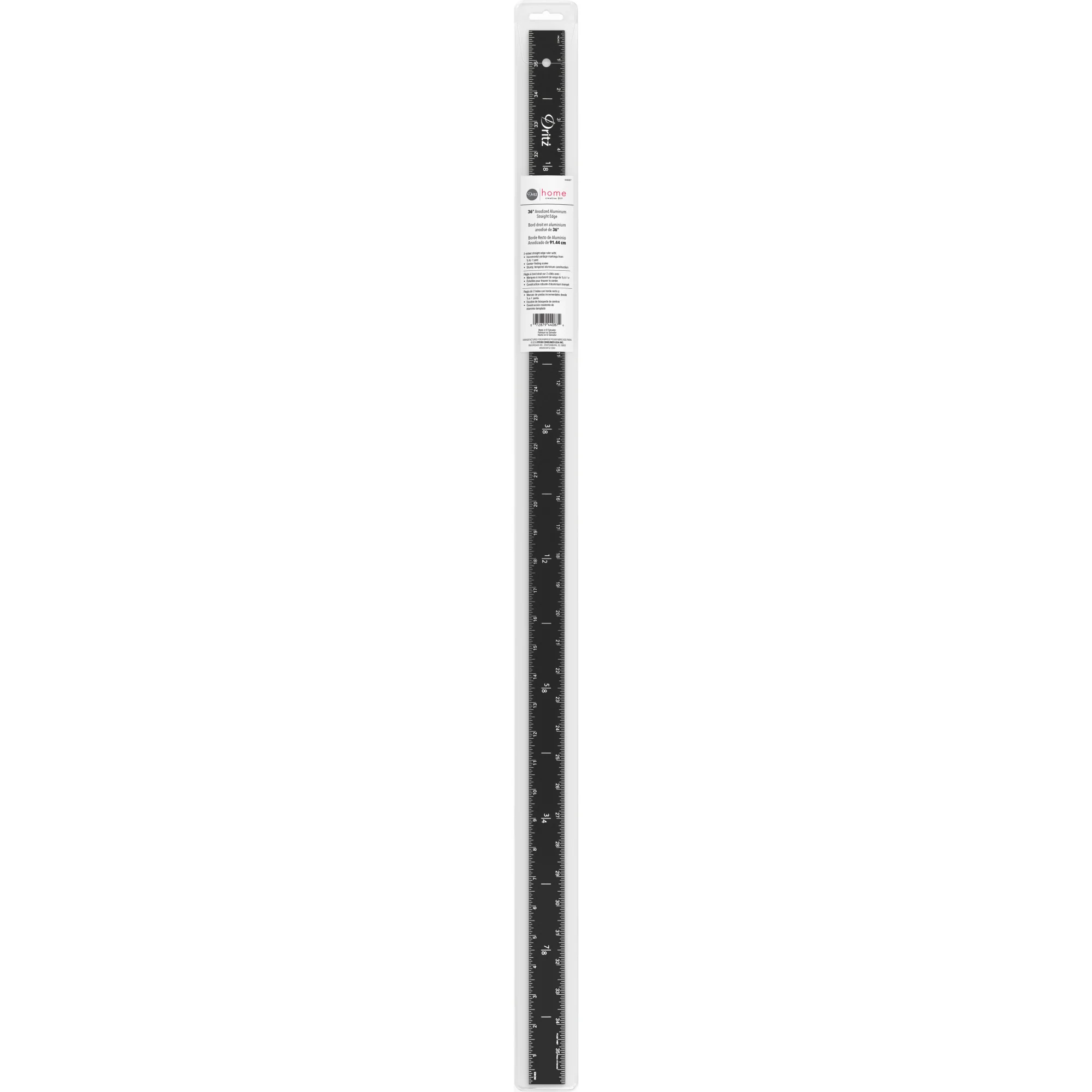 36" Anodized Aluminum Straight Edge