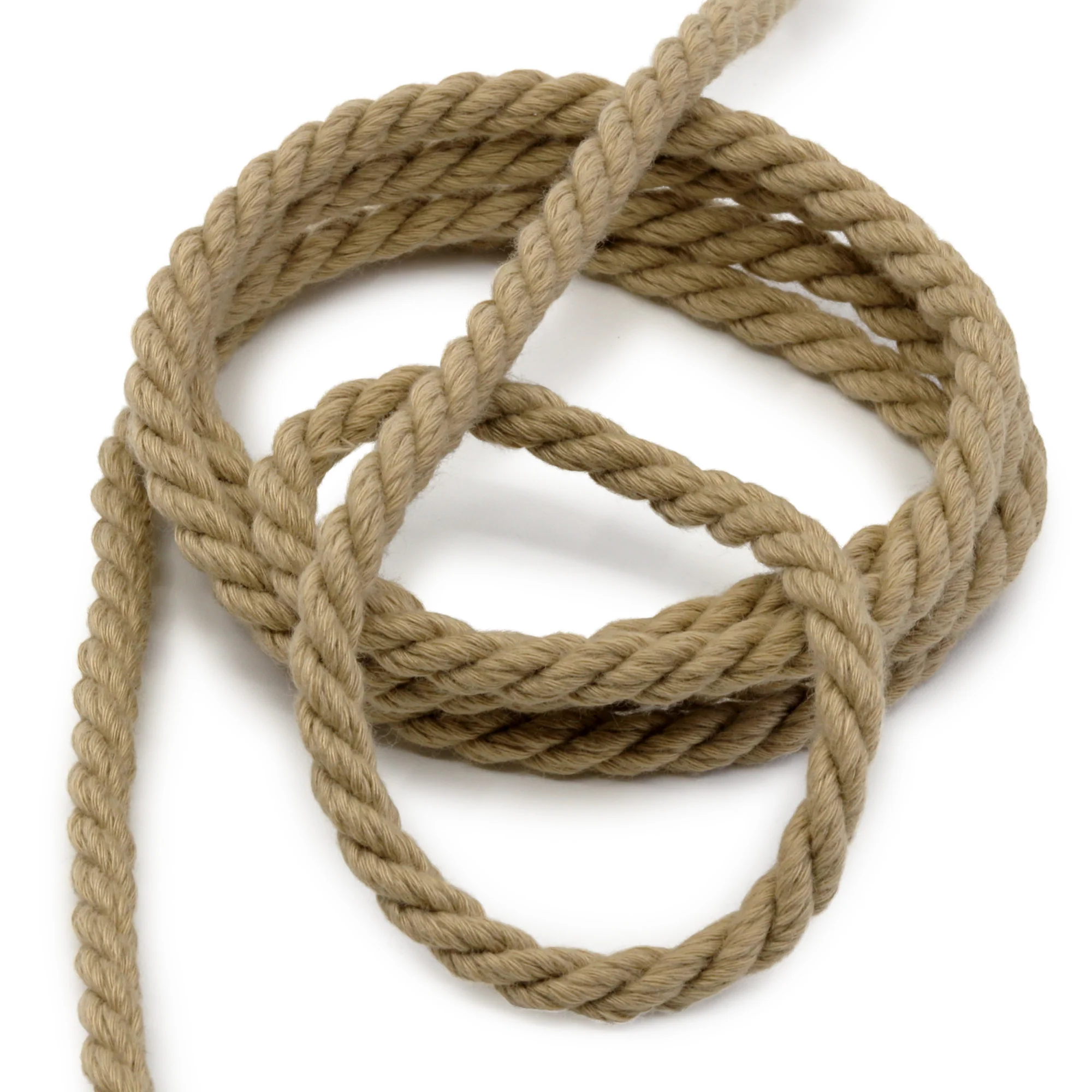 13/64" Twist Cord, Natural, 10 yd - Image 2