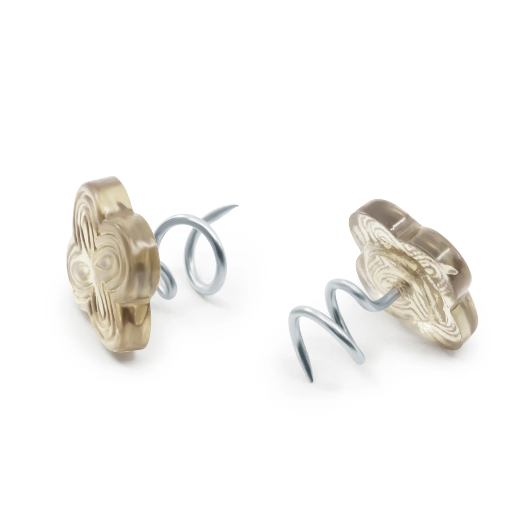 Twist Pins, Smoke, 10 pc - Image 3