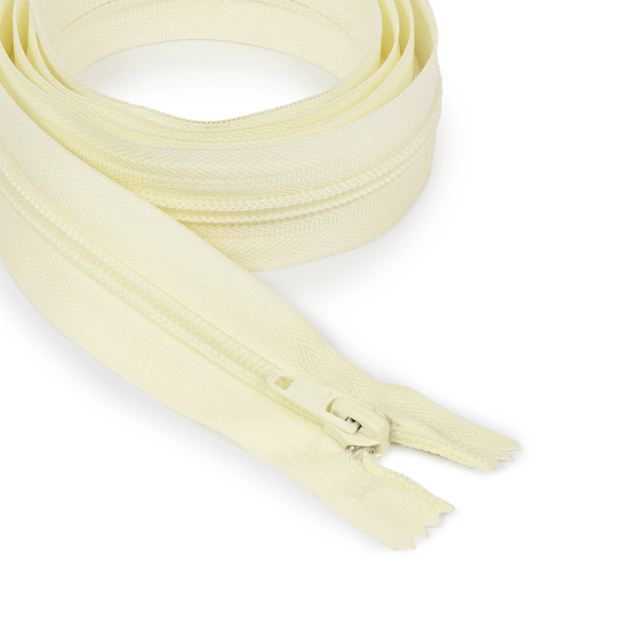 Upholstery Zipper, Cream, 2 yd - Image 3