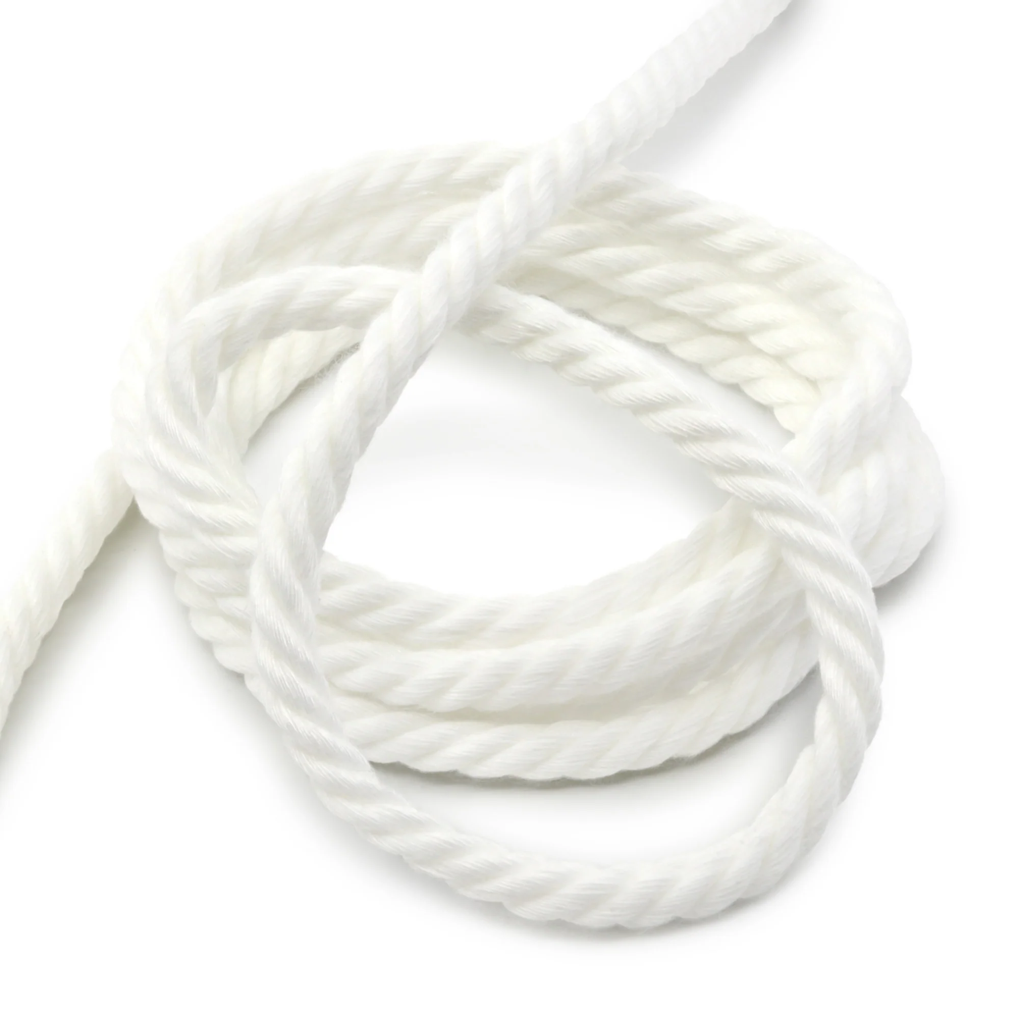 3/16" Cable Cord, White, 10 yd - Image 2