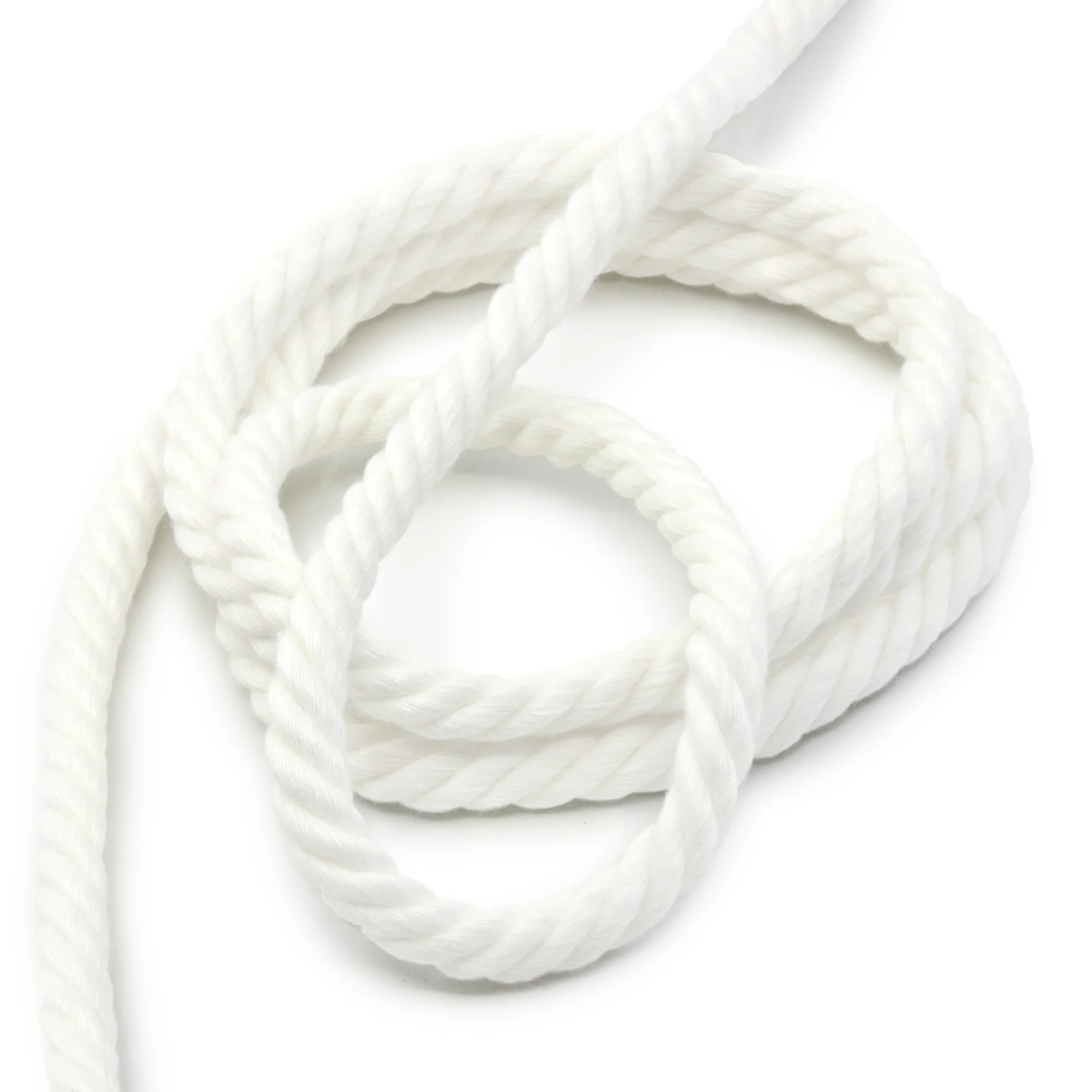 9/32" Cable Cord, White, 10 yd - Image 2