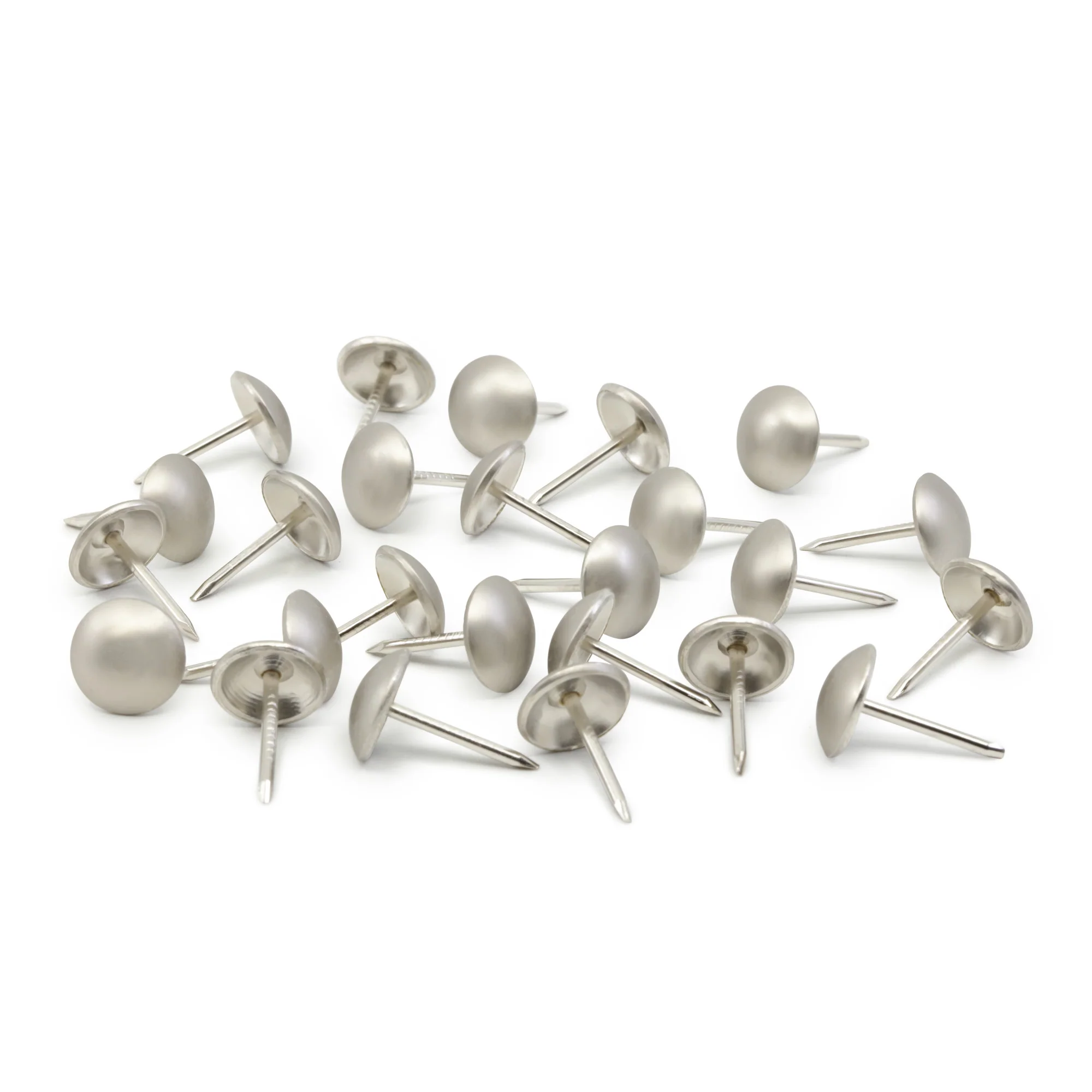 7/16" Smooth Decorative Nails, Nickel, 300 pc - Image 3