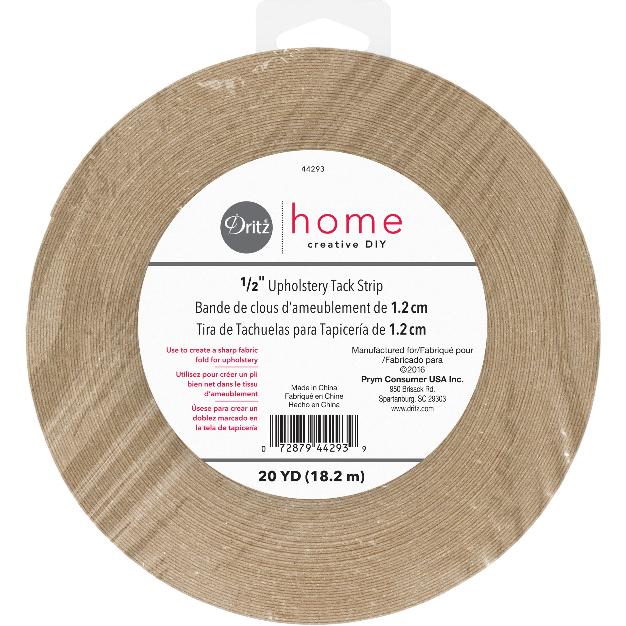 1/2" Upholstery Tack Roll, 20 yd