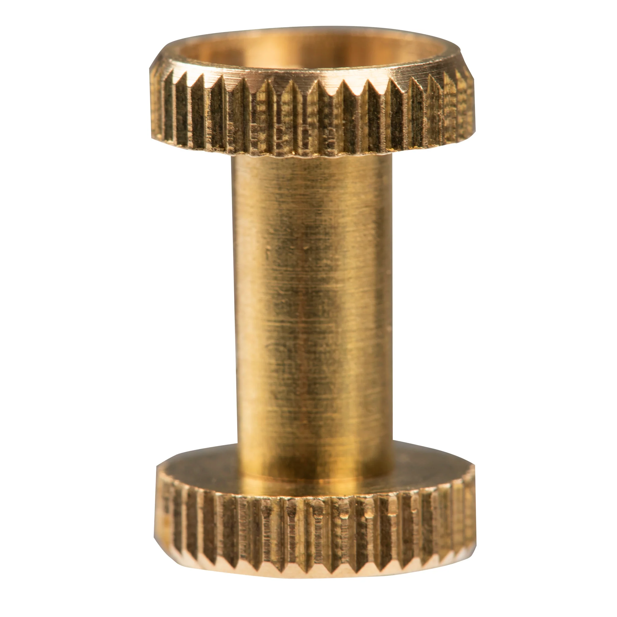 Short Post Chicago Screws, Brass, 3 pc - Image 2