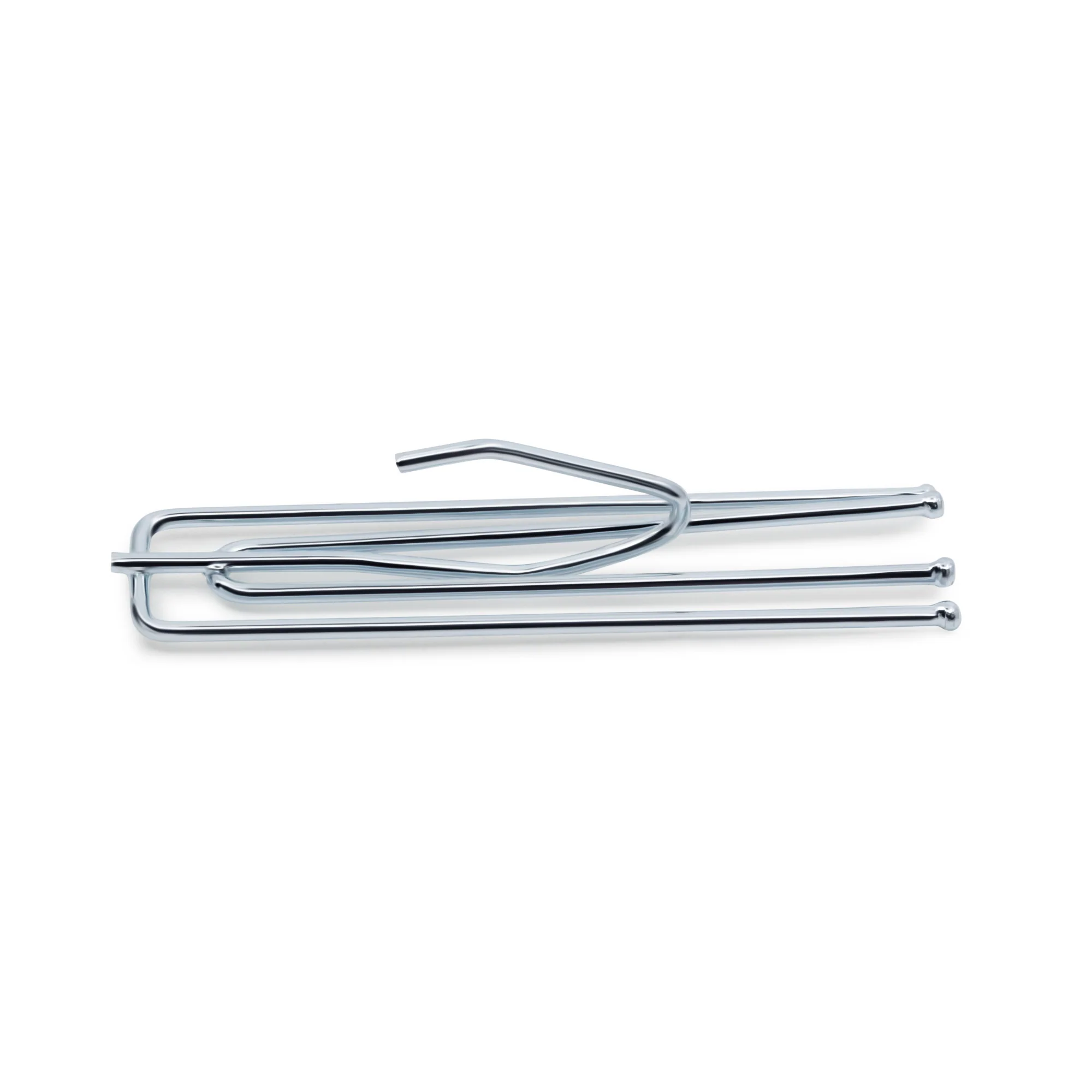 Short Neck Pleater Hooks, Silver, 14 pc - Image 3