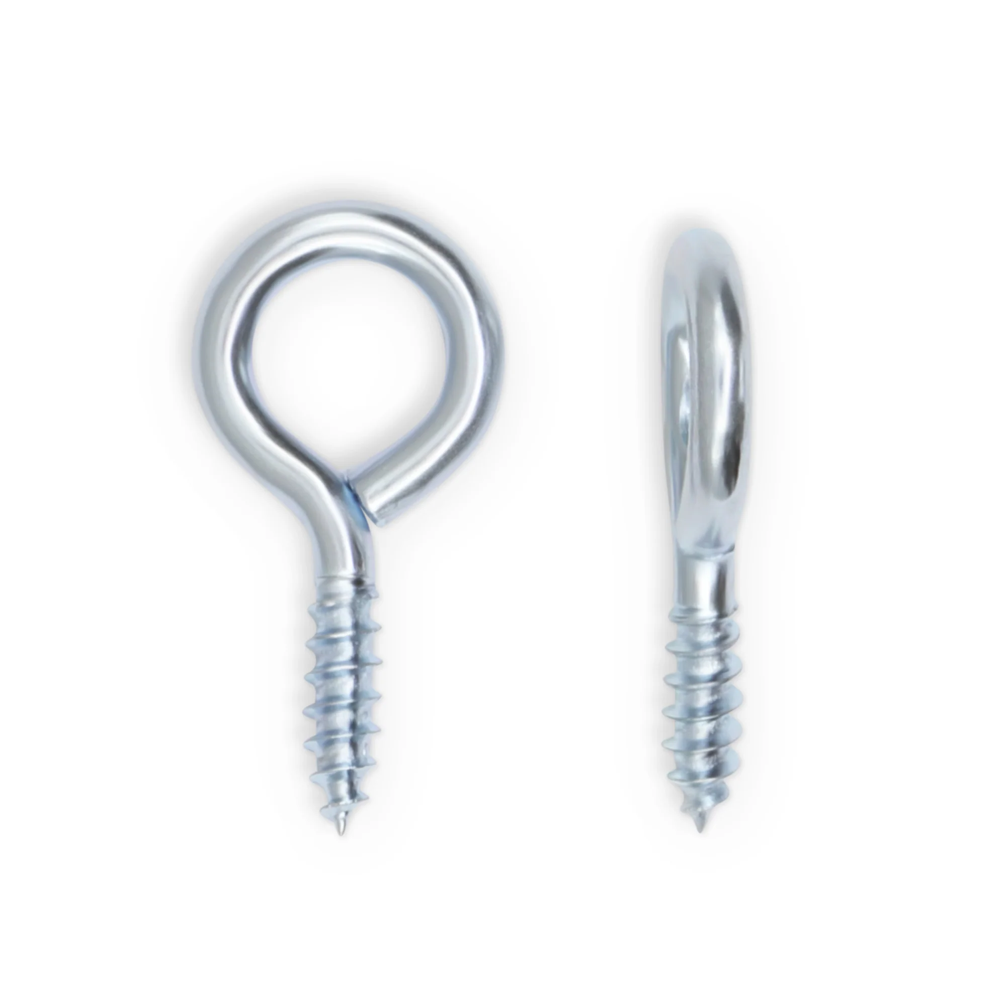 5/16" Screw Eyes, Silver, 12 pc - Image 2