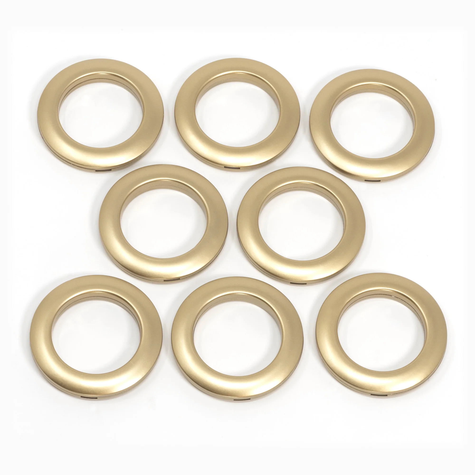 1-9/16" Curtain Grommets, Matte Gold, 8 Sets - Image 2