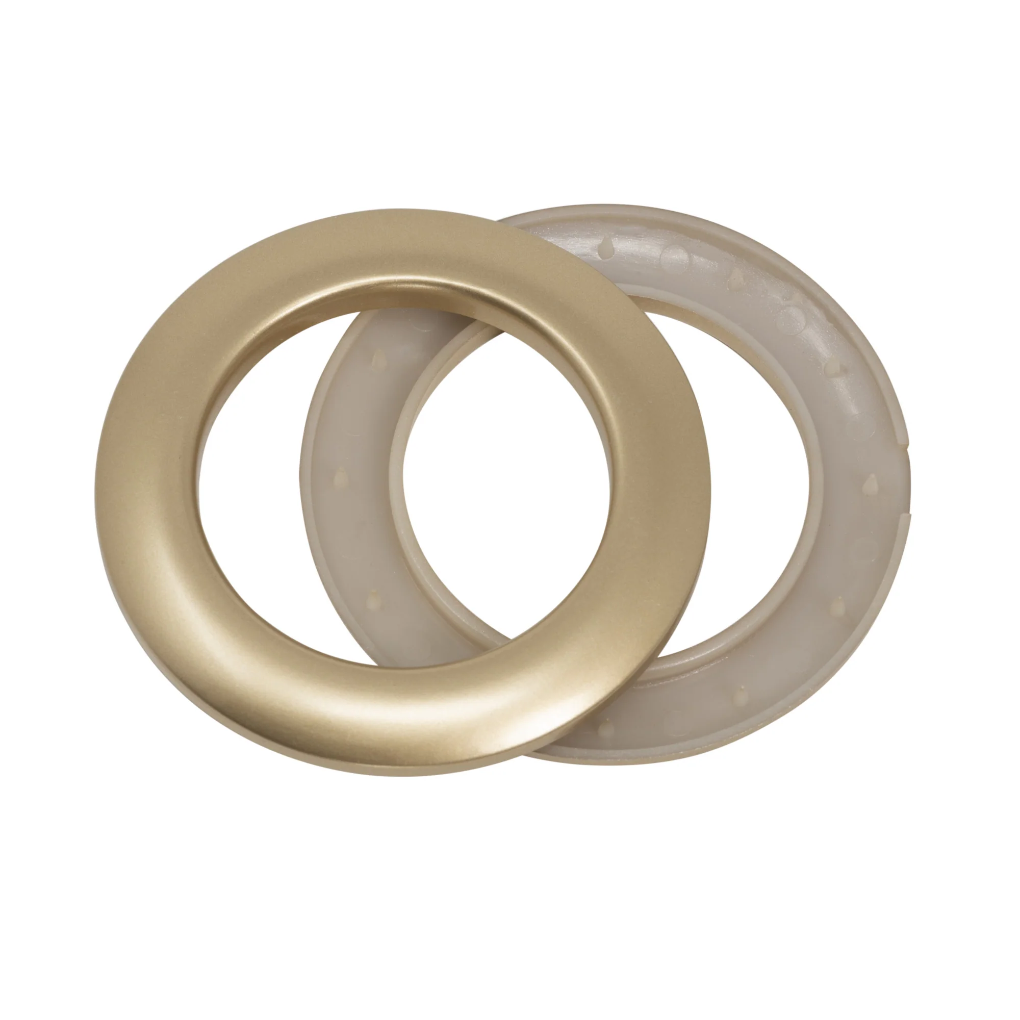1-9/16" Curtain Grommets, Matte Gold, 8 Sets - Image 4