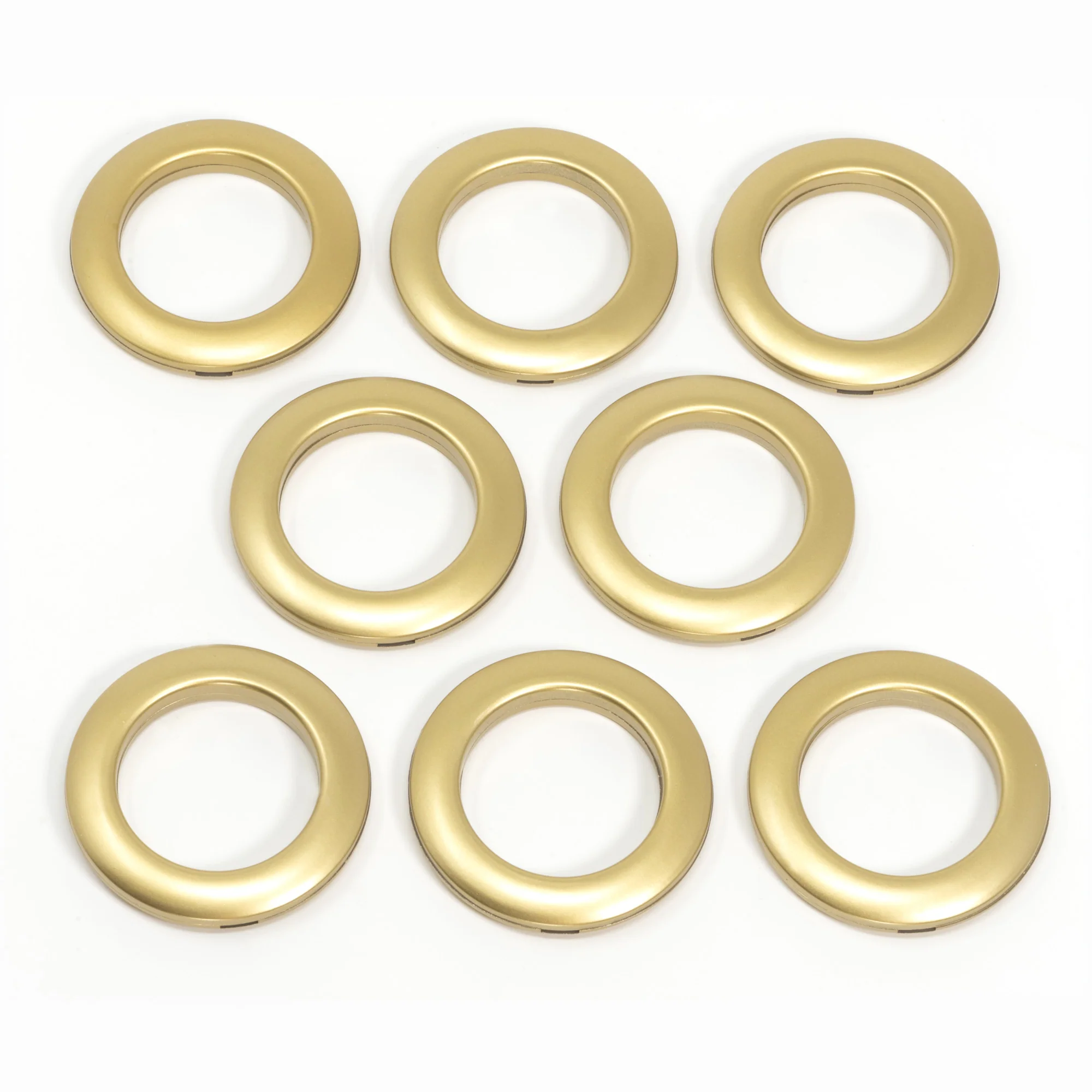 1-9/16" Curtain Grommets, Brass, 8 Sets - Image 2
