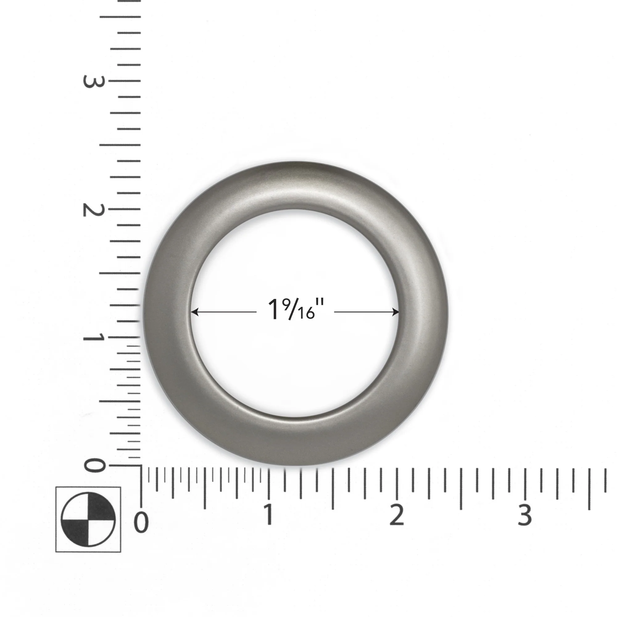 1-9/16" Curtain Grommets, Pewter, 8 Sets - Image 3