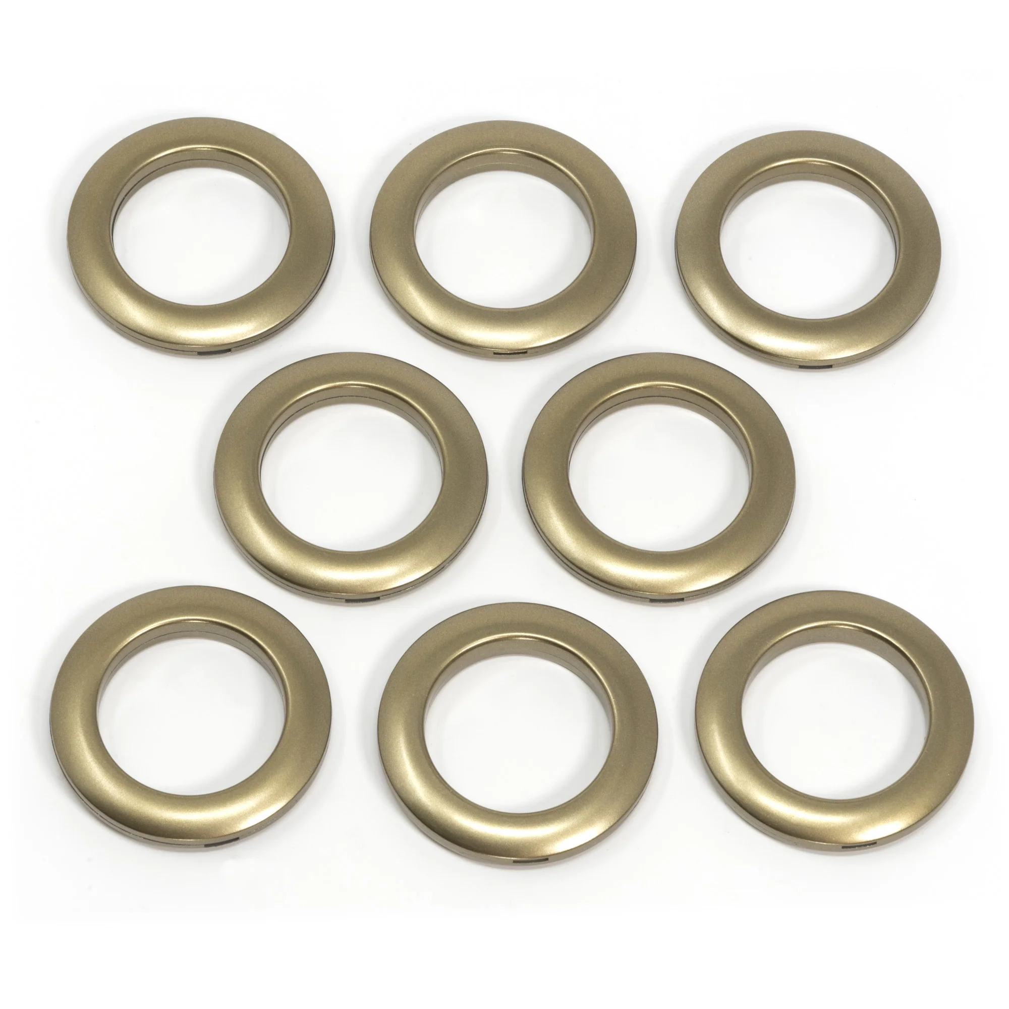 1-9/16" Curtain Grommets, Antique Gold, 8 Sets - Image 2