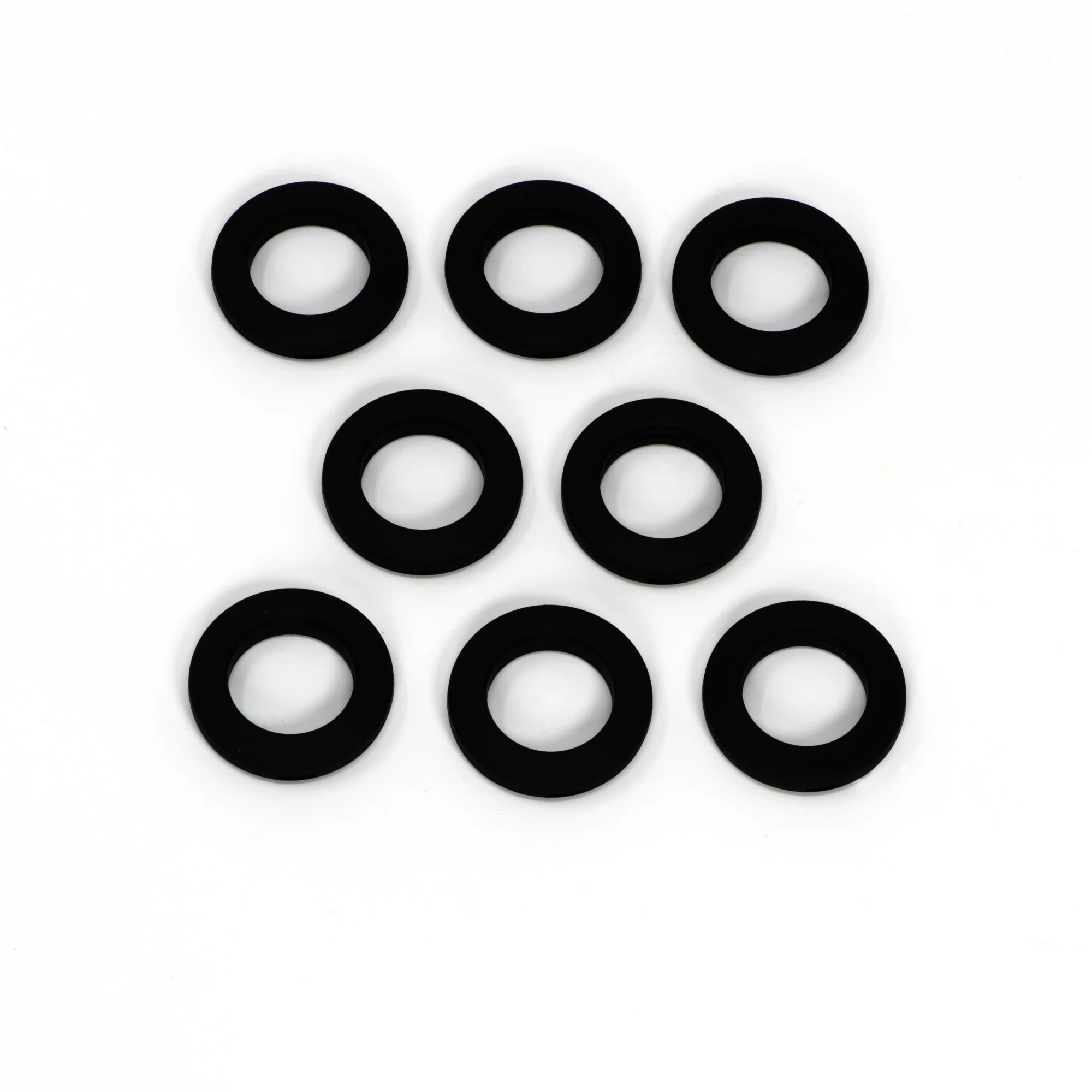 1" Curtain Grommets, Black, 8 Sets - Image 2