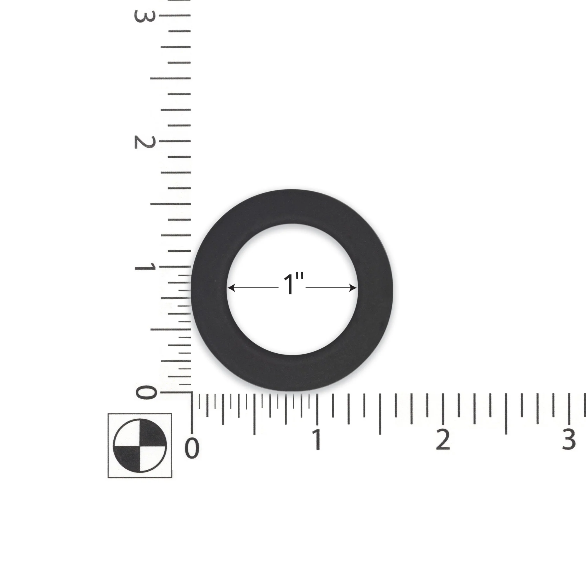 1" Curtain Grommets, Black, 8 Sets - Image 3