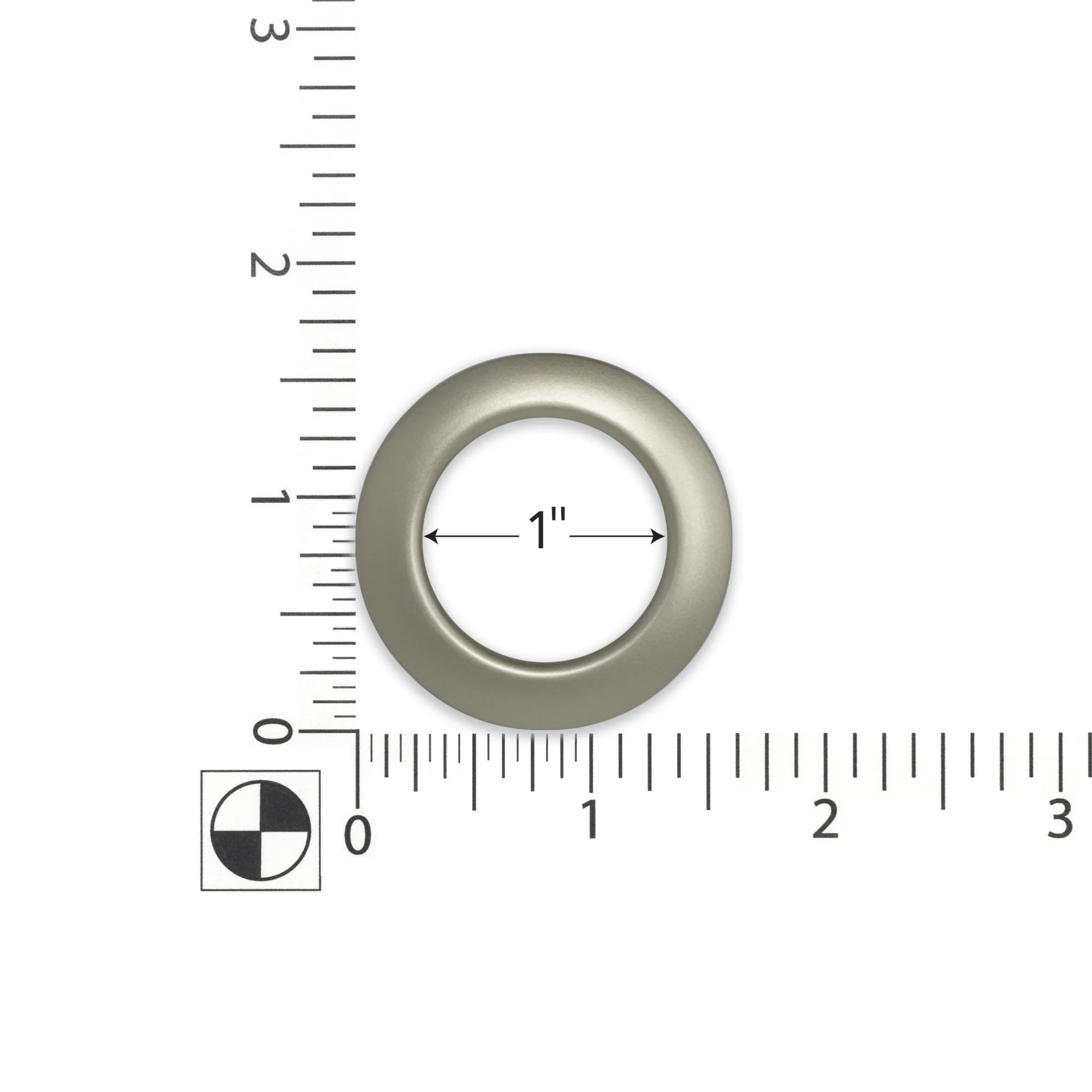 1" Curtain Grommets, Champagne, 8 Sets - Image 3