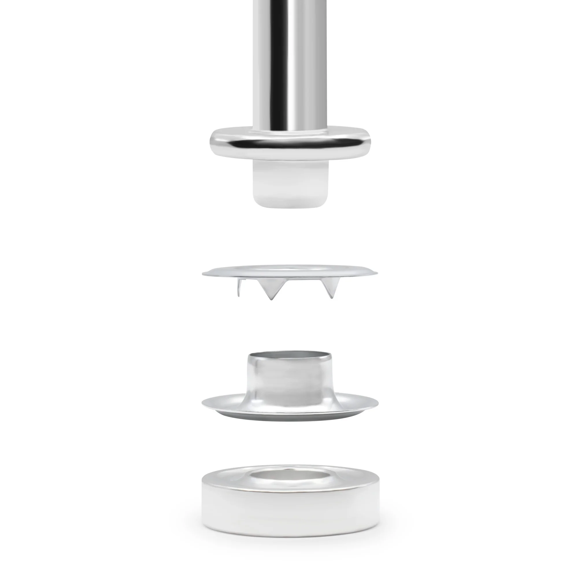 7/16" Zinc-Plated Brass Grommet Kit - Image 4