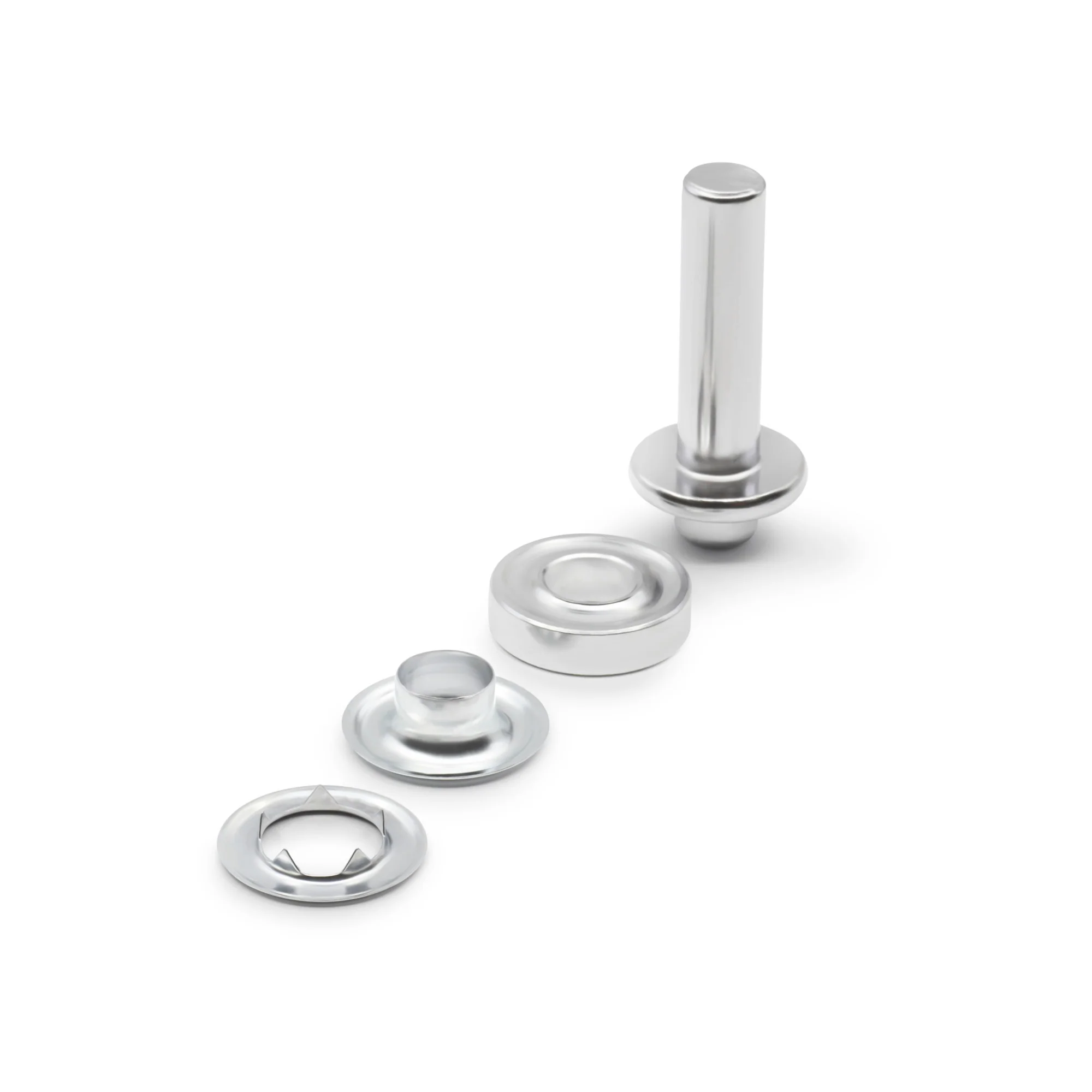 7/16" Zinc-Plated Brass Grommet Kit - Image 5