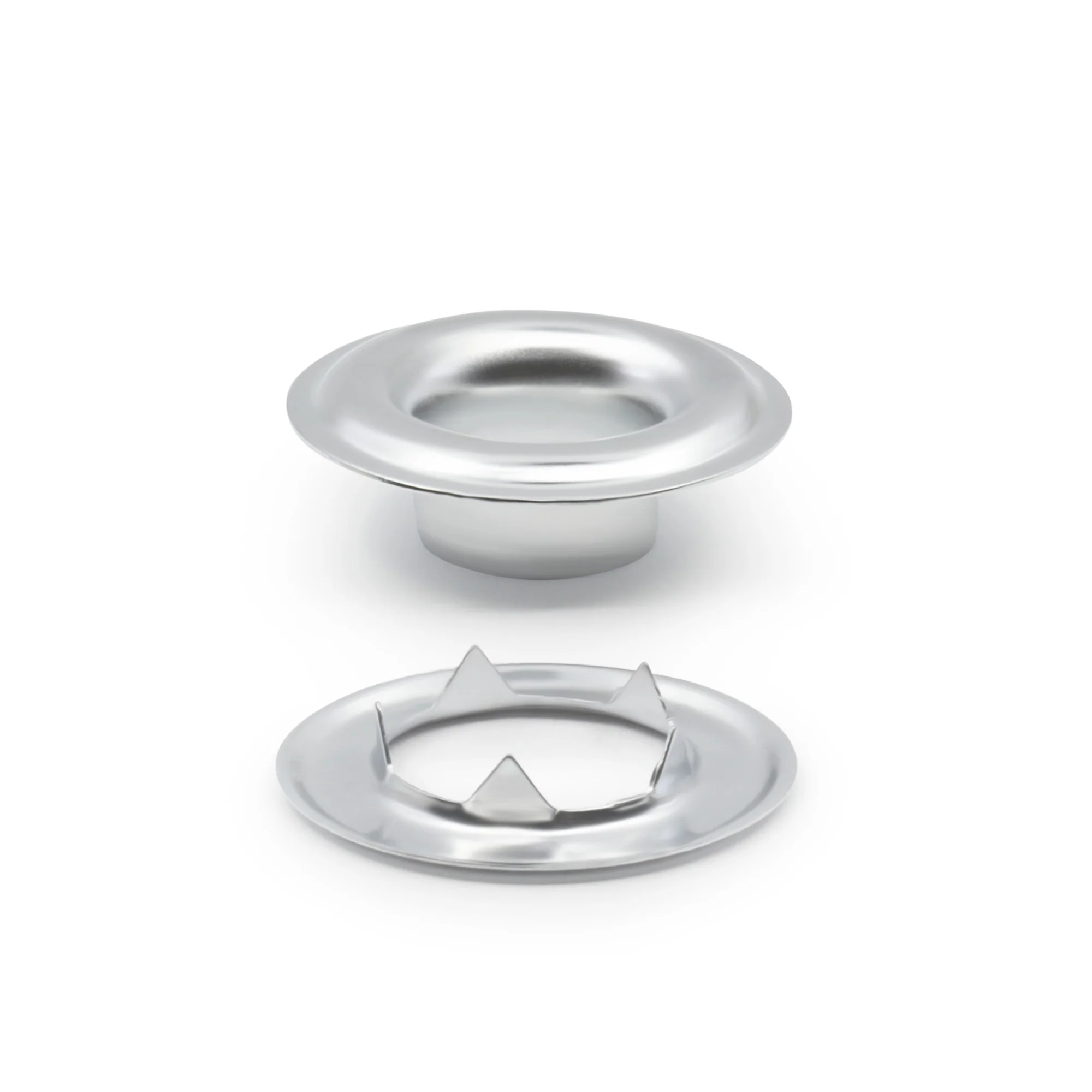 7/16" Zinc-Plated Brass Grommets, 10 Sets - Image 4