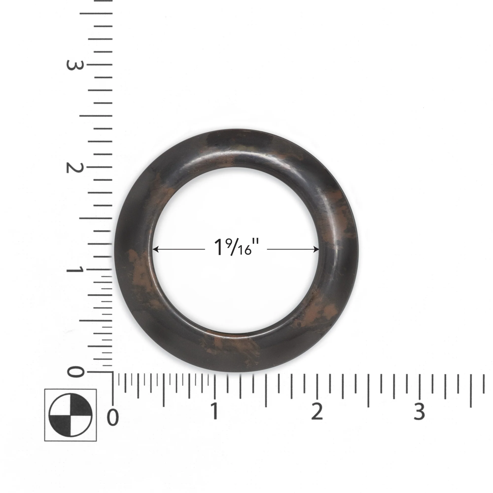1-9/16" Curtain Grommets, Brown, 8 Sets - Image 3