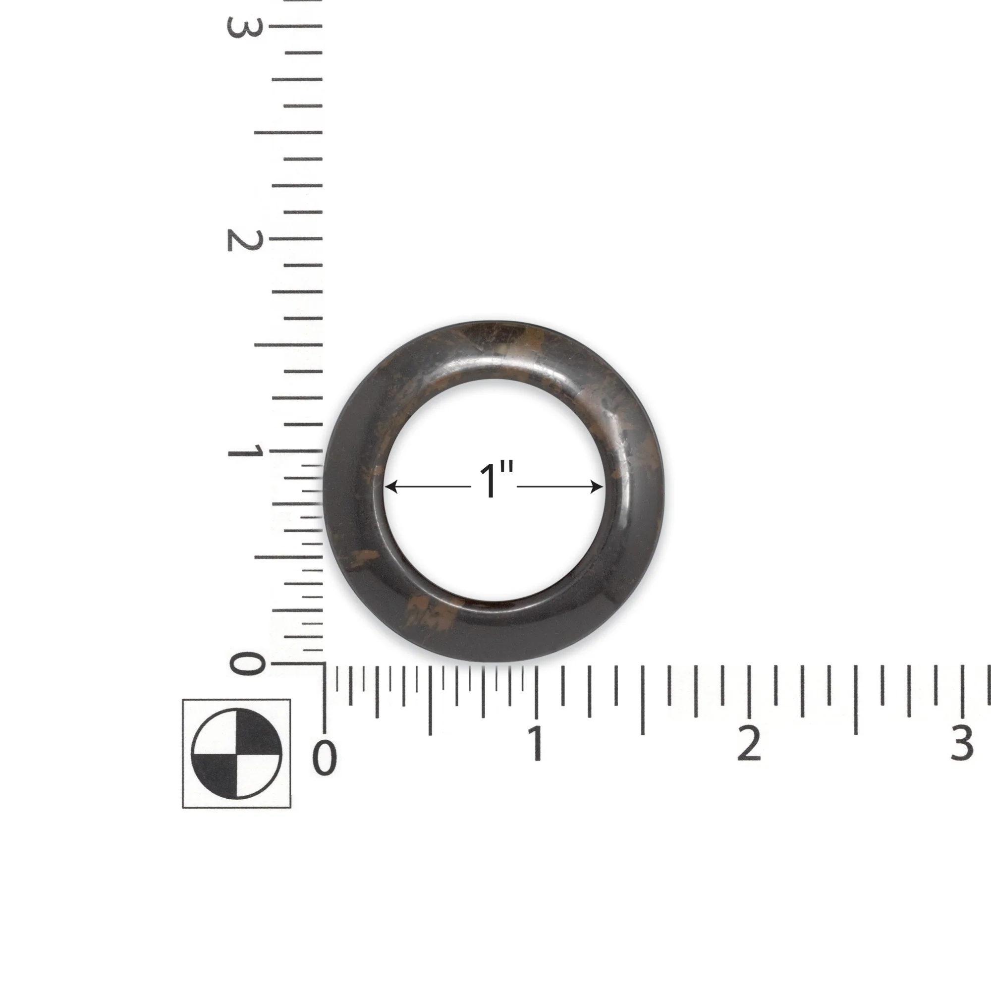 1" Curtain Grommets, Brown, 8 Sets - Image 3