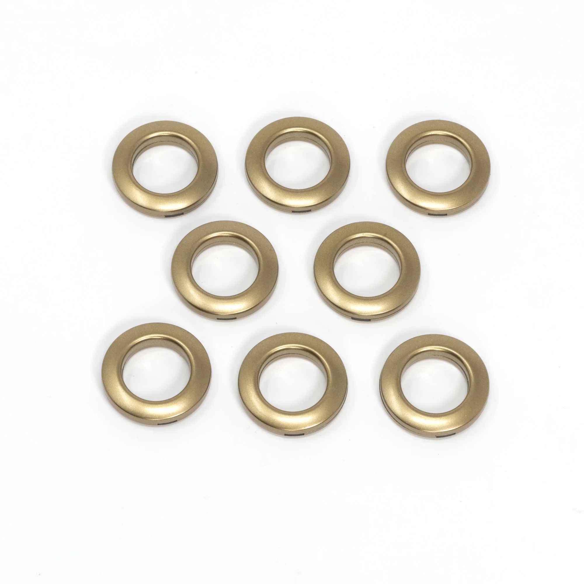 1" Curtain Grommets, Antique Gold, 8 Sets - Image 2