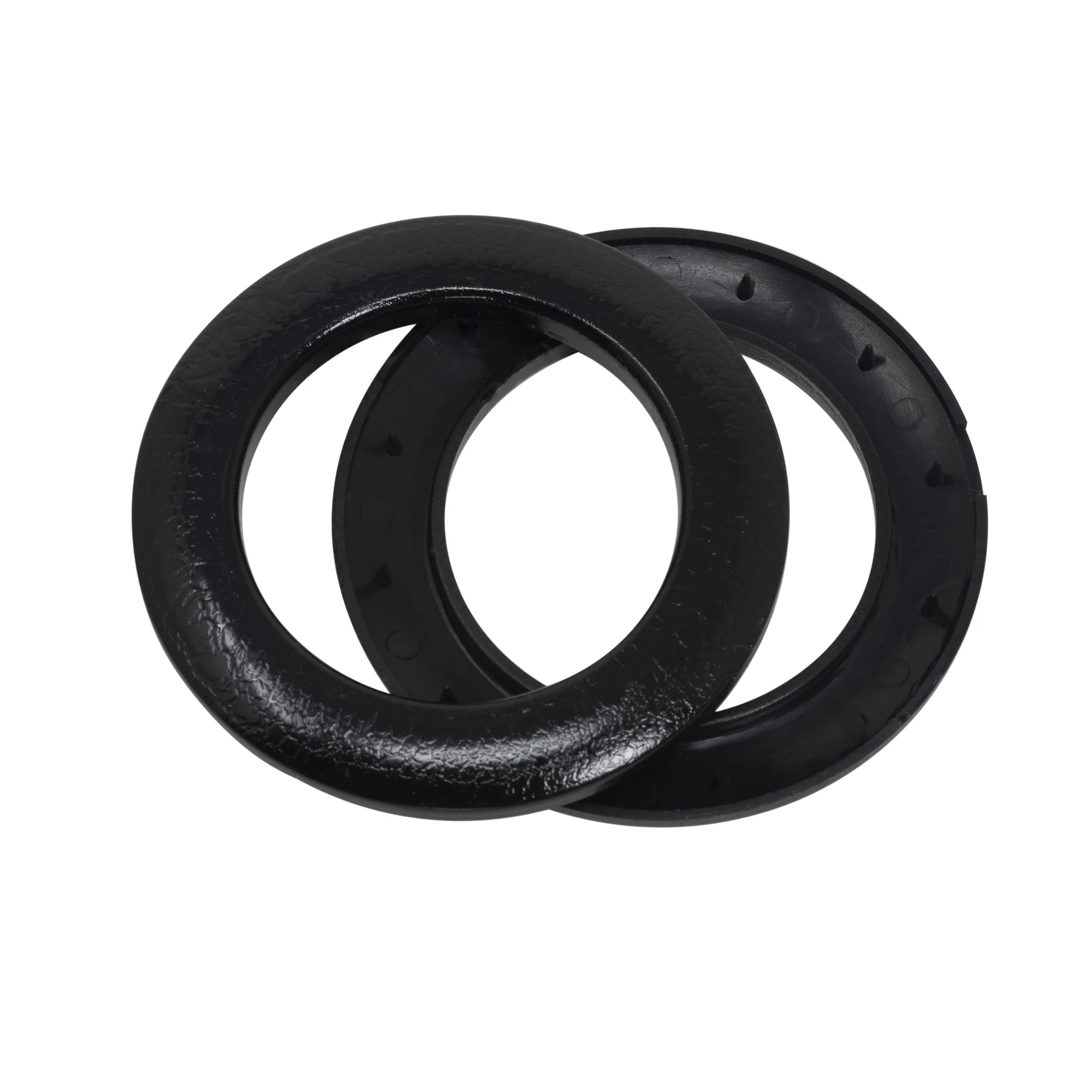 1-9/16" Curtain Grommets, Black Texture, 8 Sets - Image 4