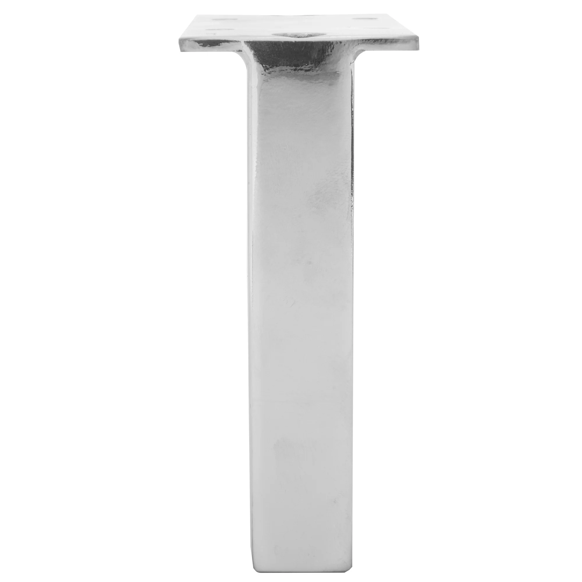 Industrial Metal Legs, Nickel, 2 pc - Image 6