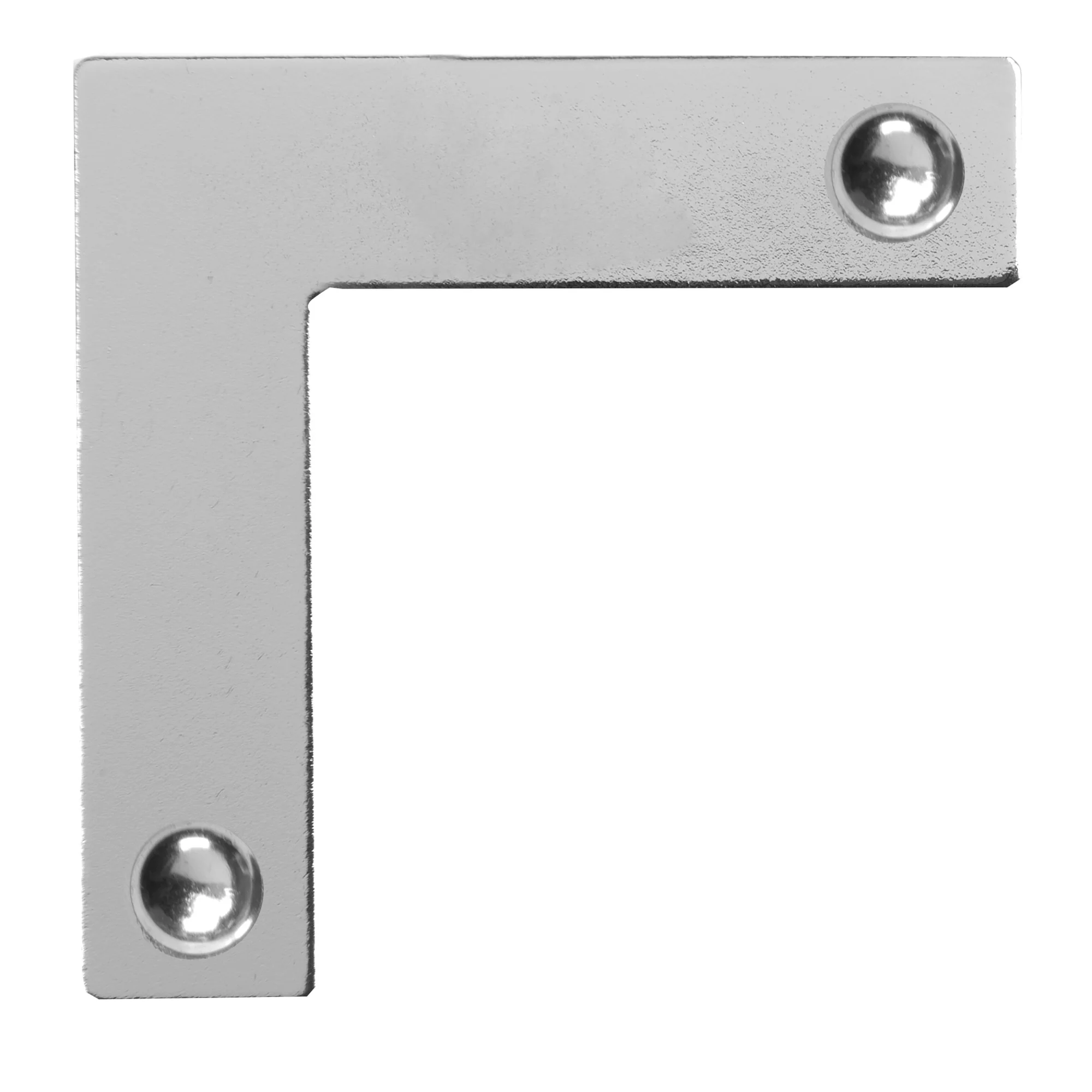 Home Smooth Campaign Hardware Corners, Small, 12 Sets, Nickel - Image 3