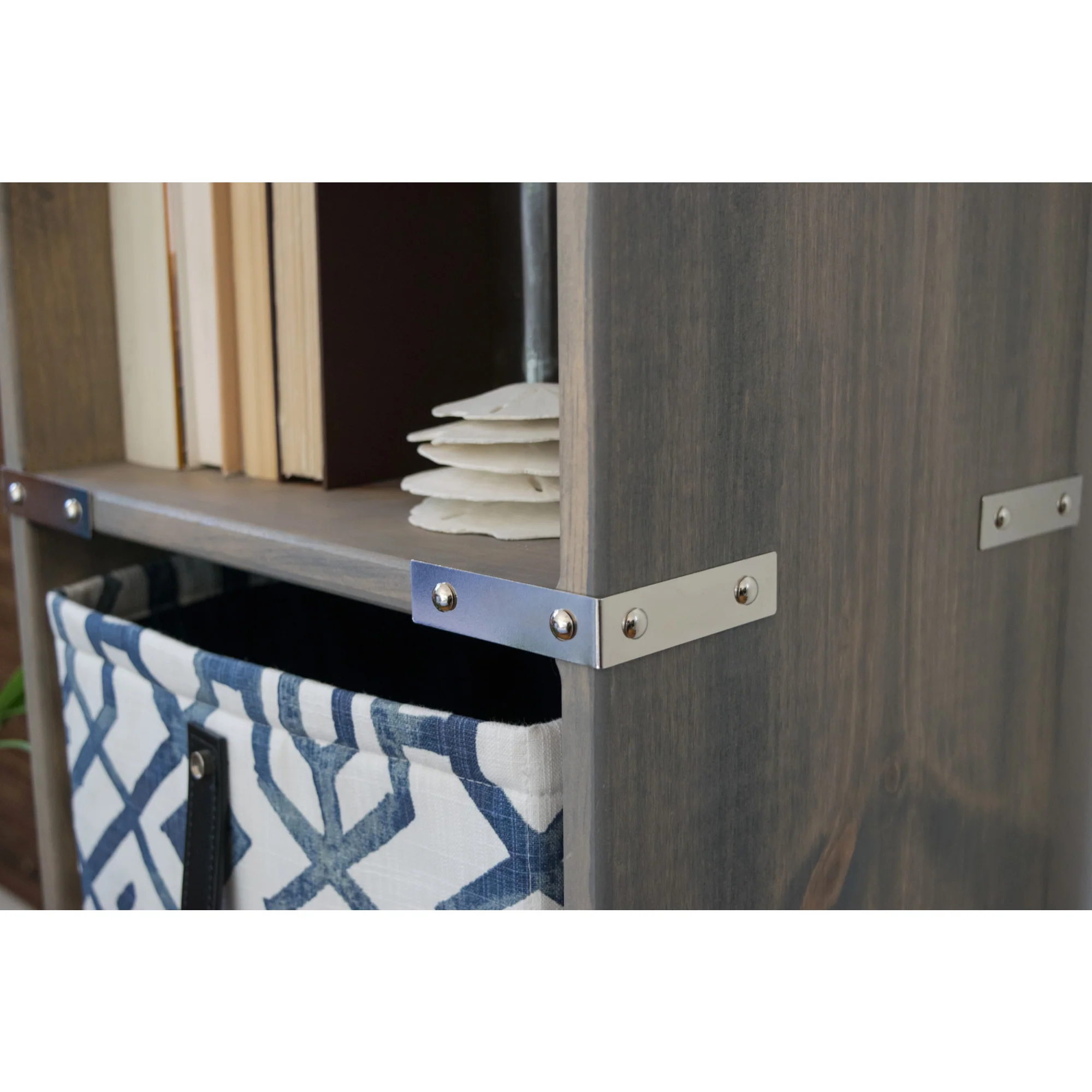 Textured Right Angle Corners, Large, Nickel, 4 pc - Image 5