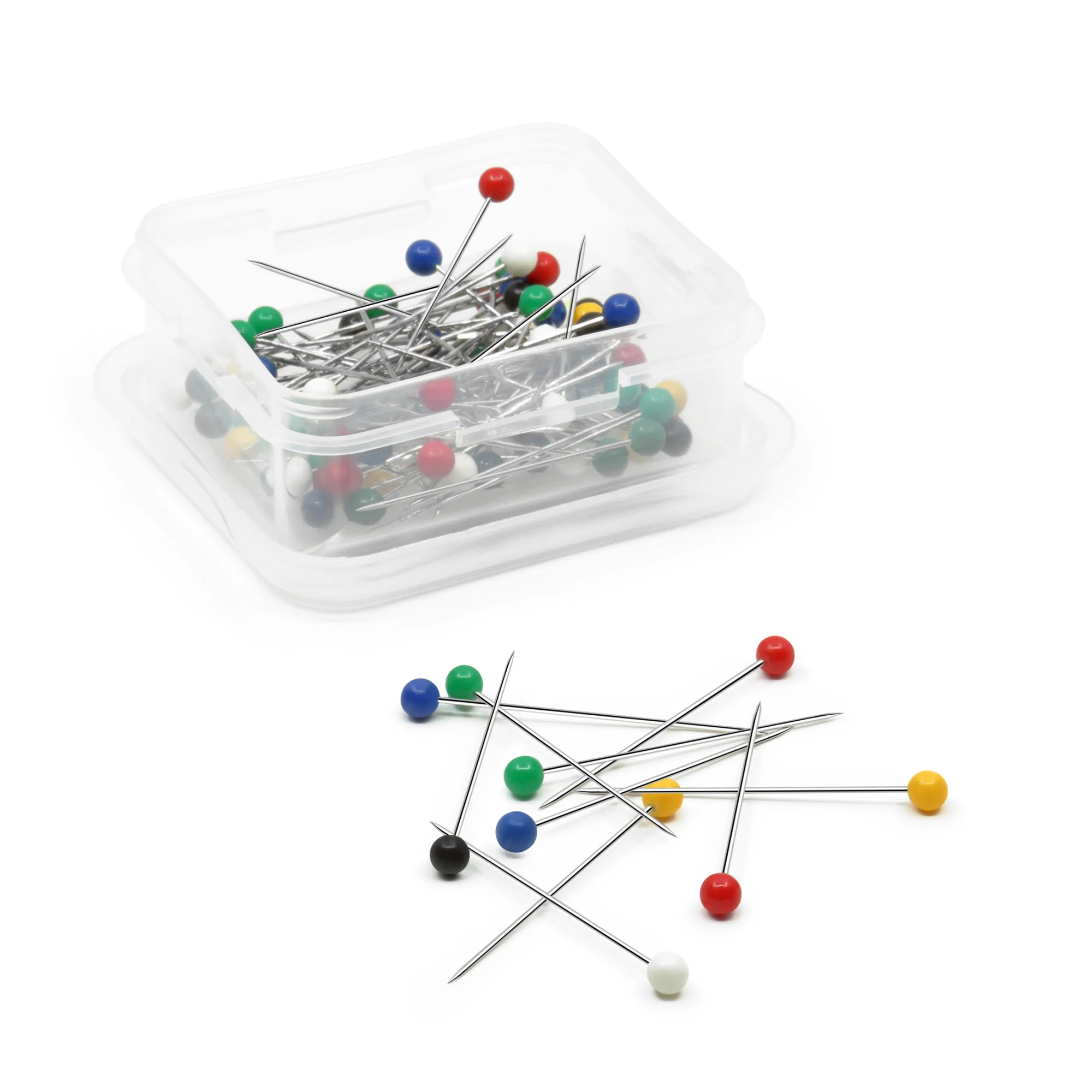1-1/2" Long Ball Point Pins, Assorted, 75 pc - Image 3