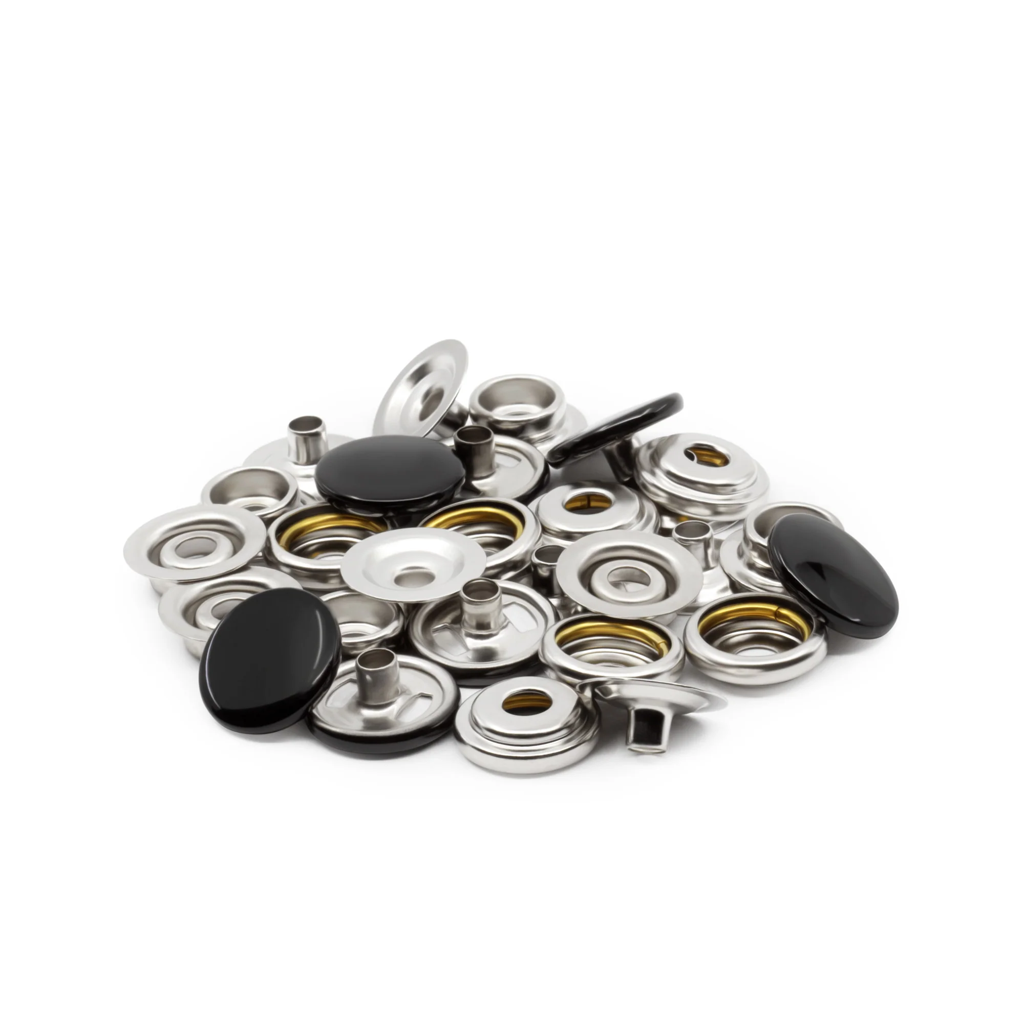5/8" Heavy Duty Snaps, 7 Sets, Black - Image 5