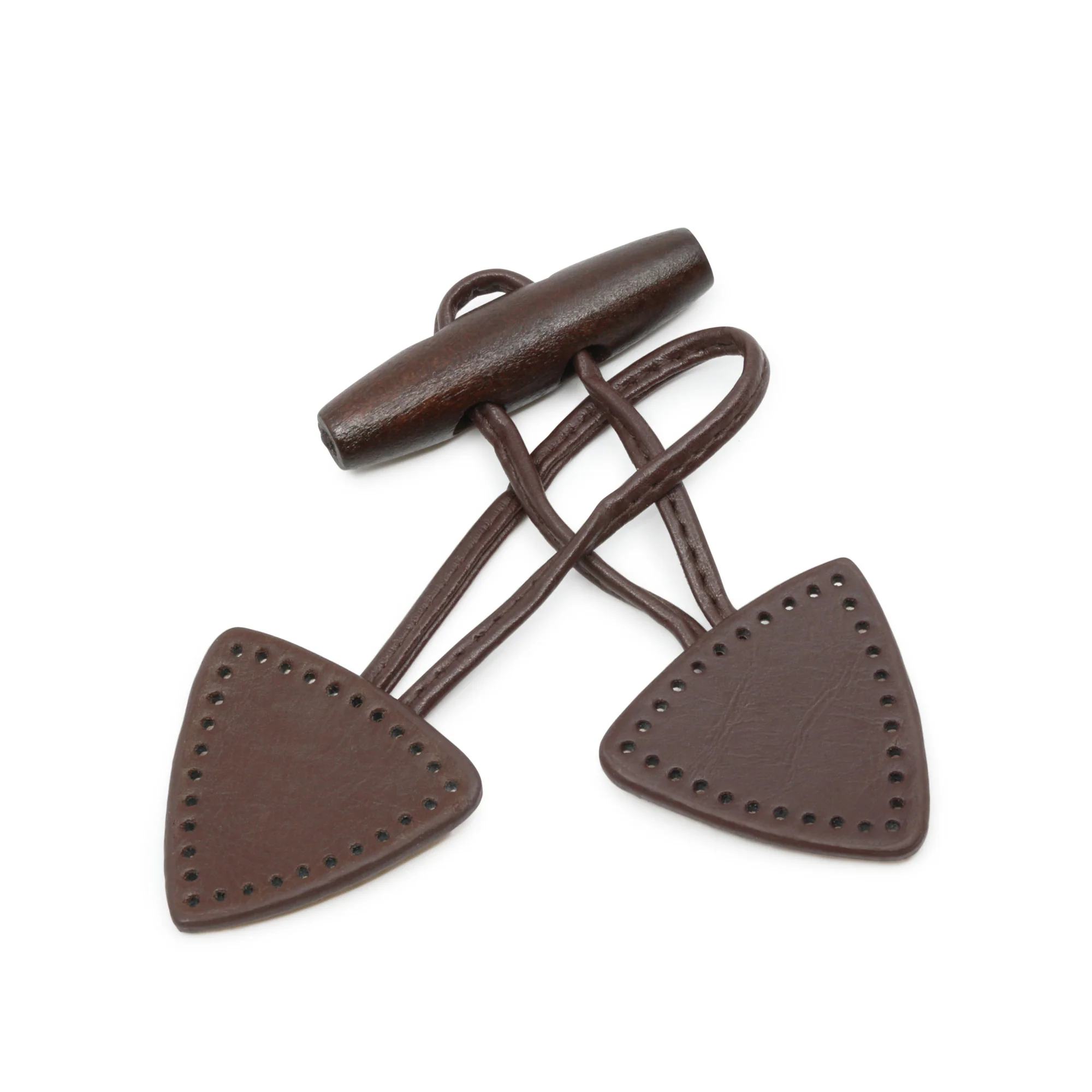 Sew-On Toggle, 1 pc, Brown - Image 3