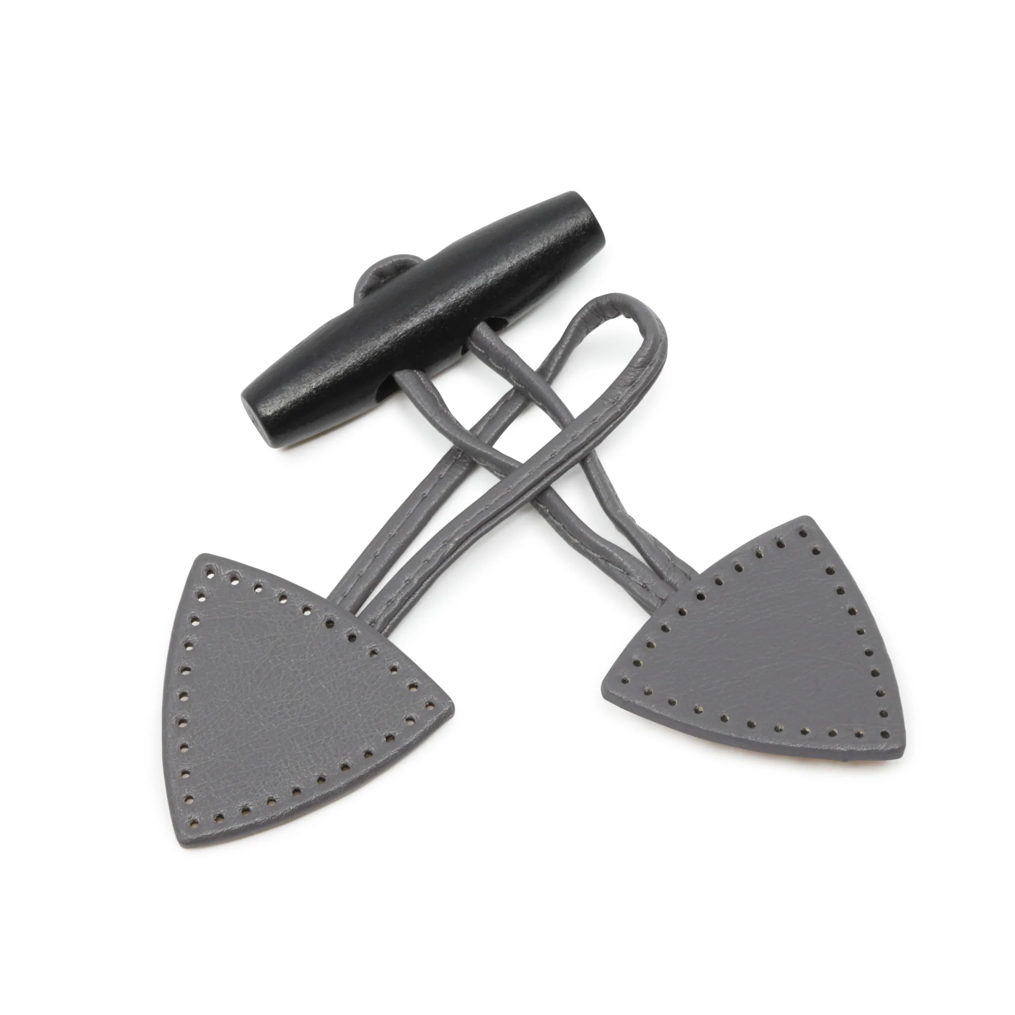 Sew-On Toggle, 1 pc, Gray - Image 3