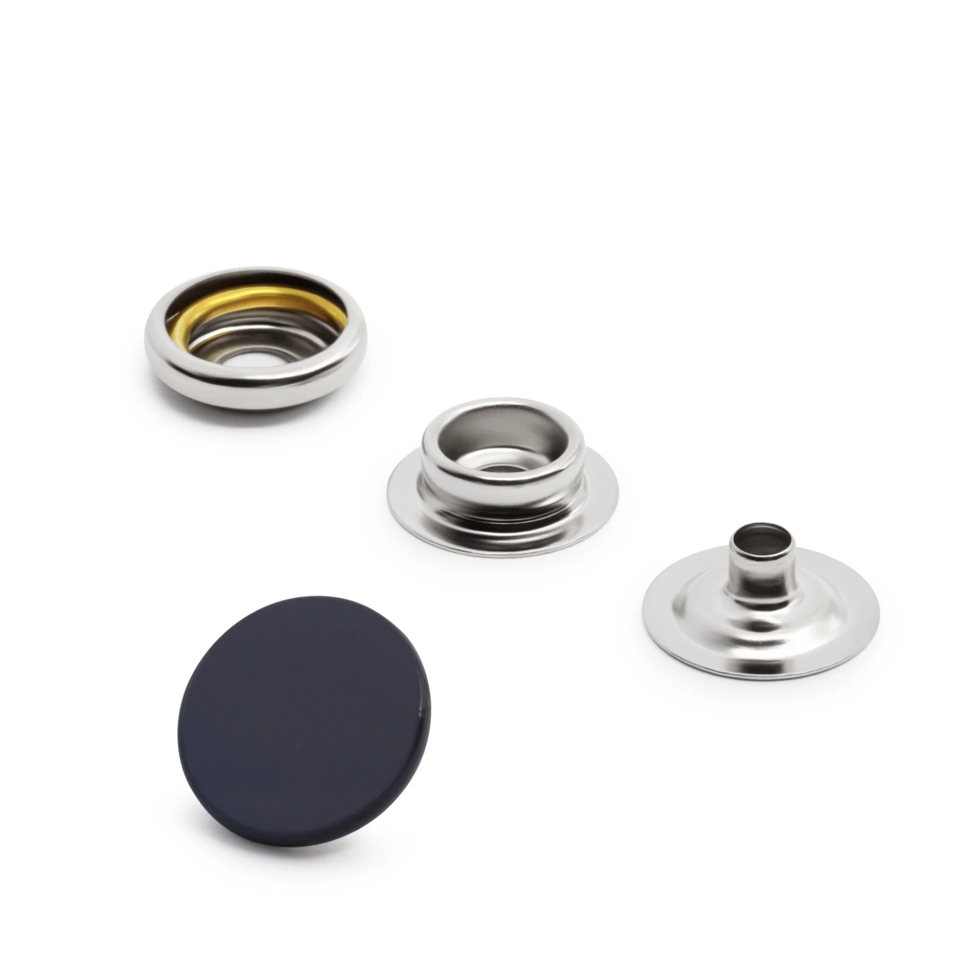 5/8" Heavy Duty Snaps, 7 Sets, Navy - Image 3