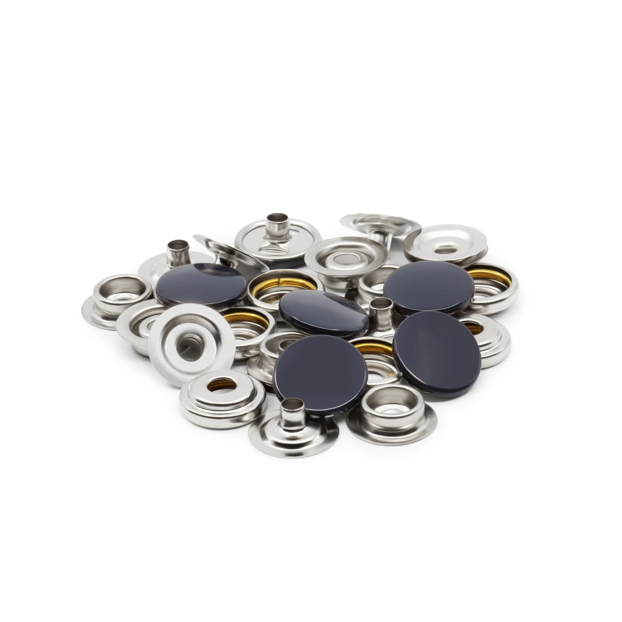 5/8" Heavy Duty Snaps, 7 Sets, Navy - Image 5