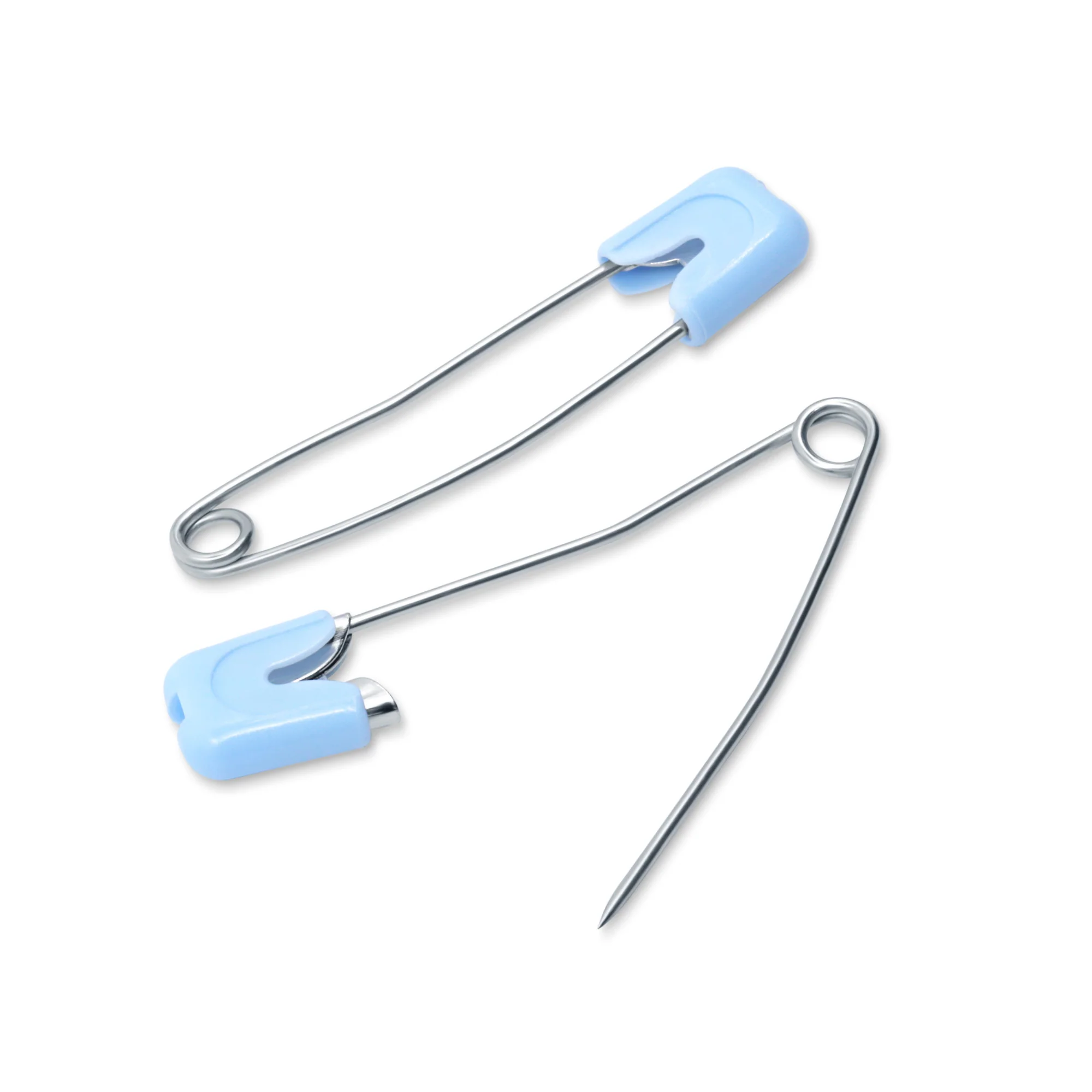 Pastel Baby-Safe Diaper Pins, 4 Count, Assorted Colors - Image 2